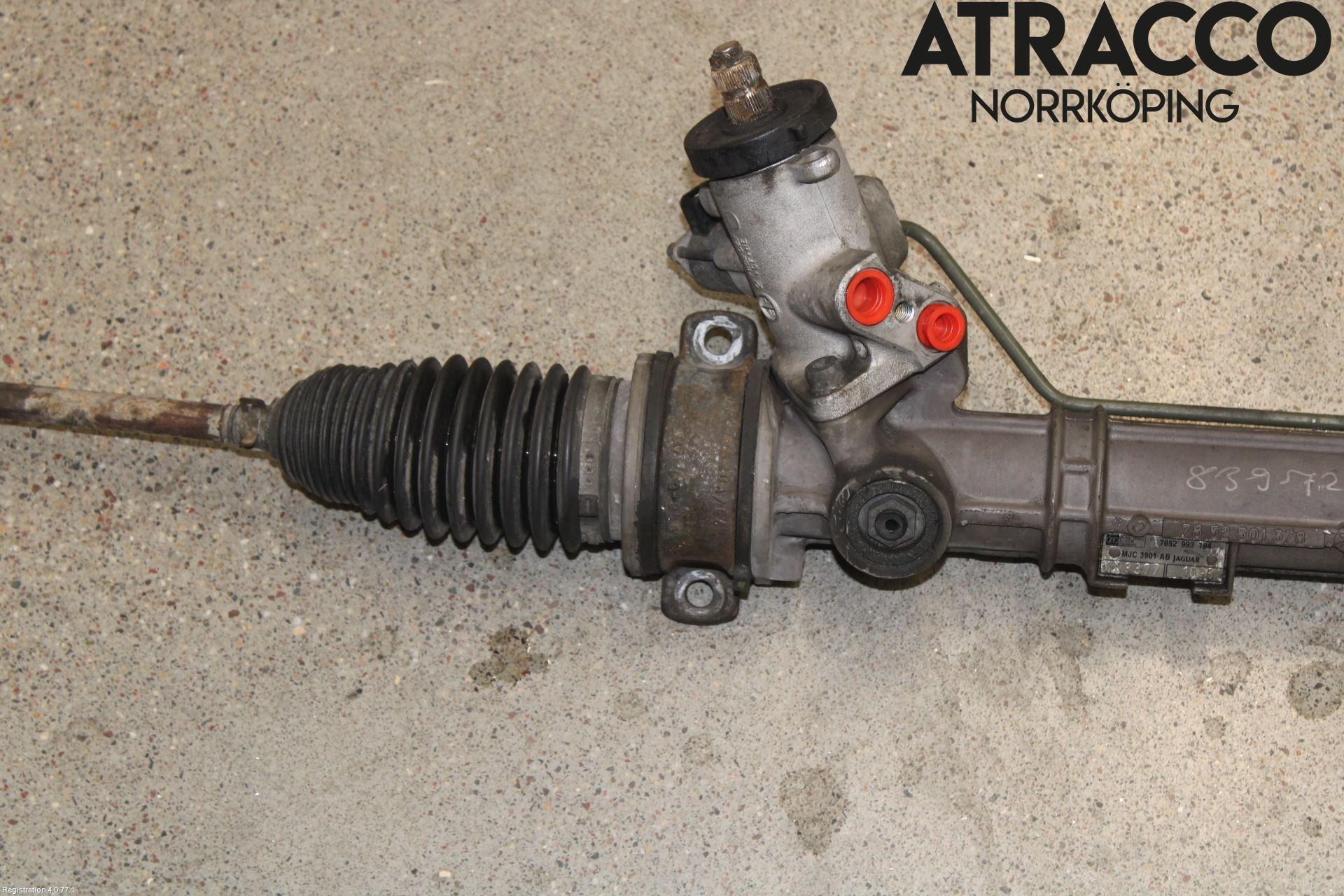 Jaguar XJ X308        98-02 Servo Snekke - Tannstang