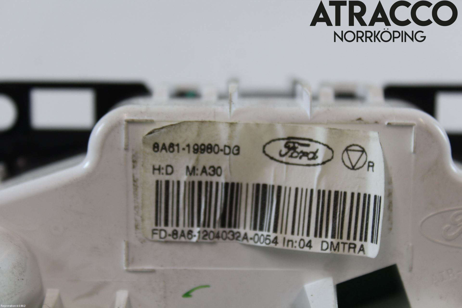 Ford FIESTA 09-12 Varmeapparat Panel(Regulering)