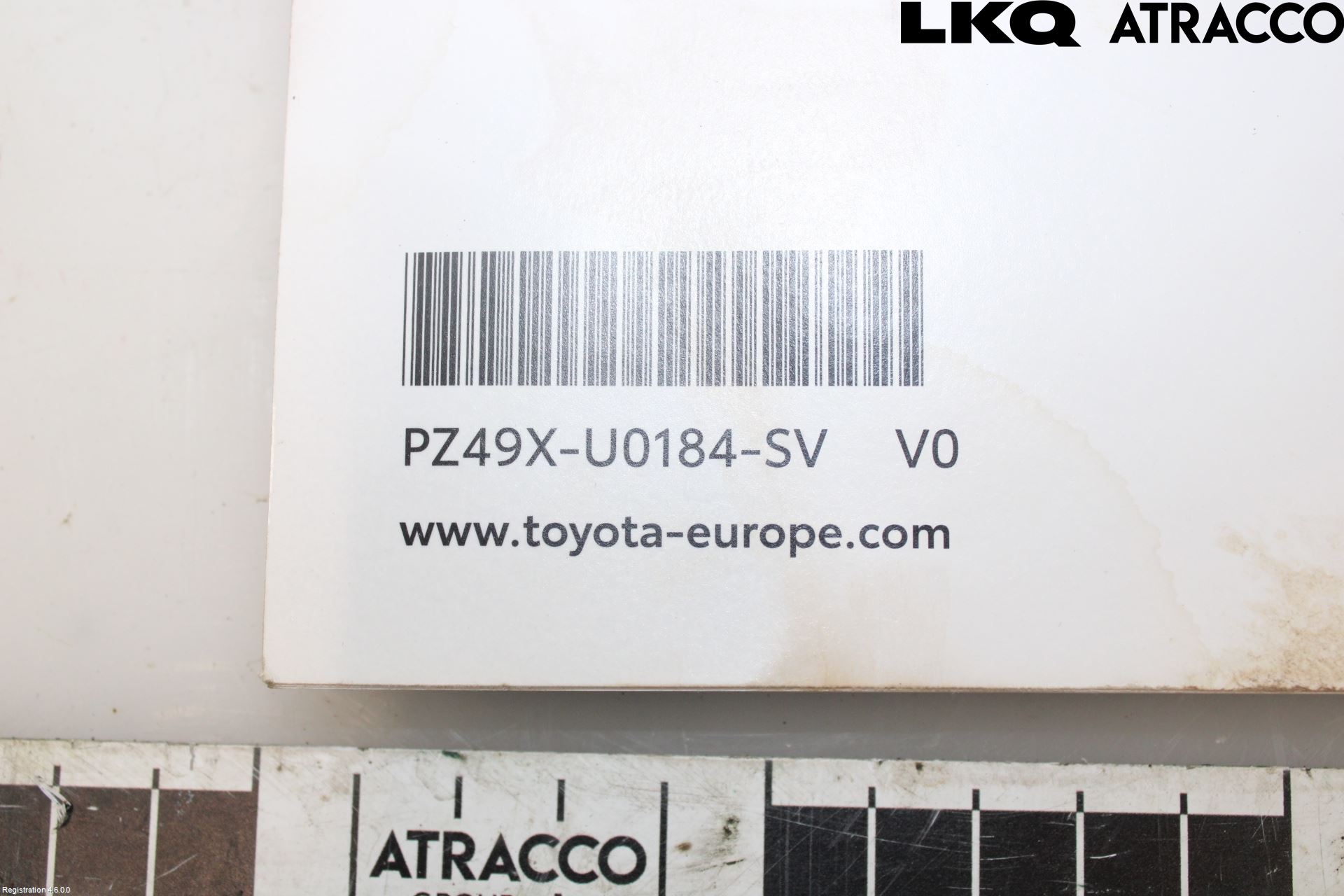Toyota COROLLA 19- Instruksjonsbok