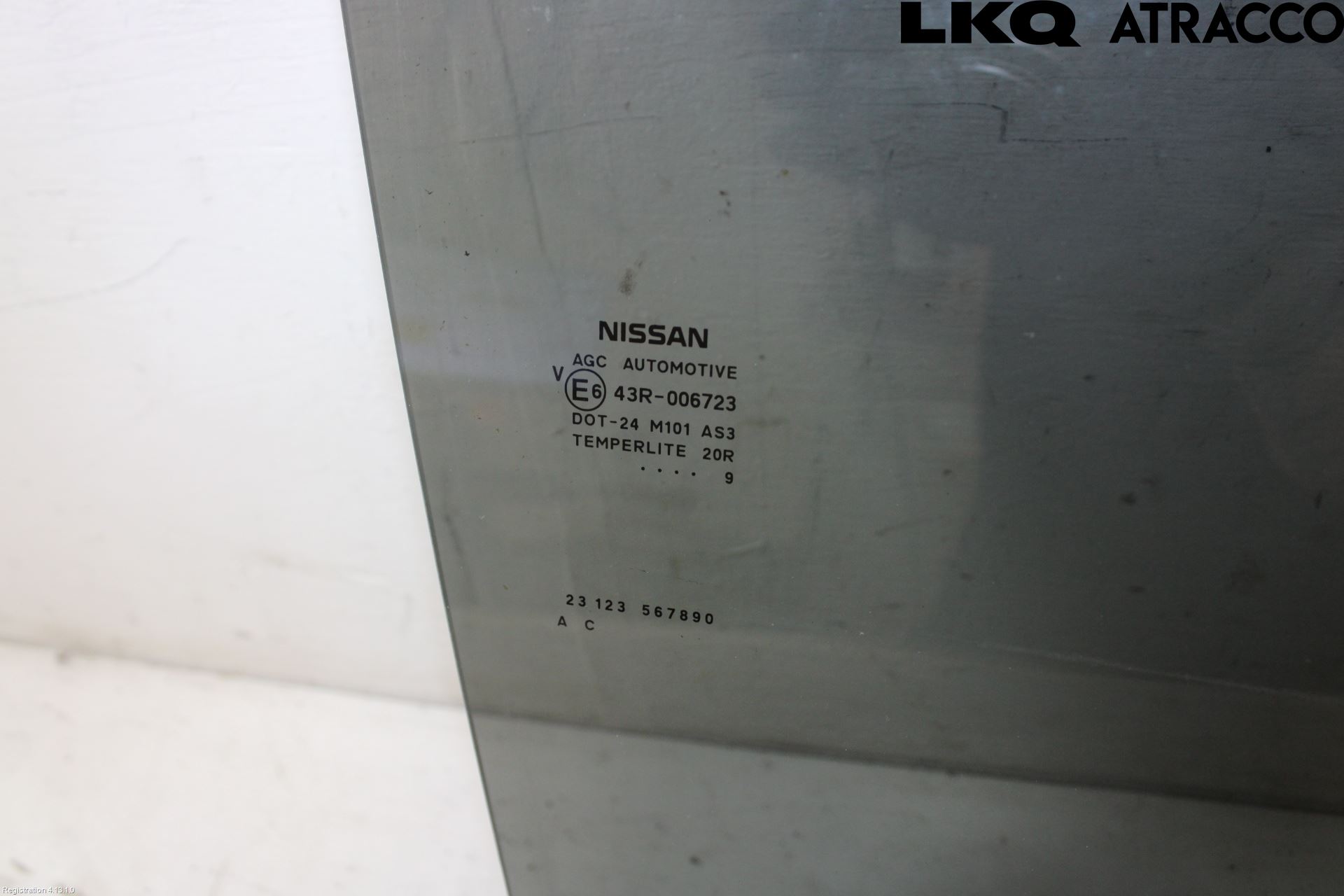 Nissan JUKE 14-19 Dørrute Bak Høyre 4Dørs