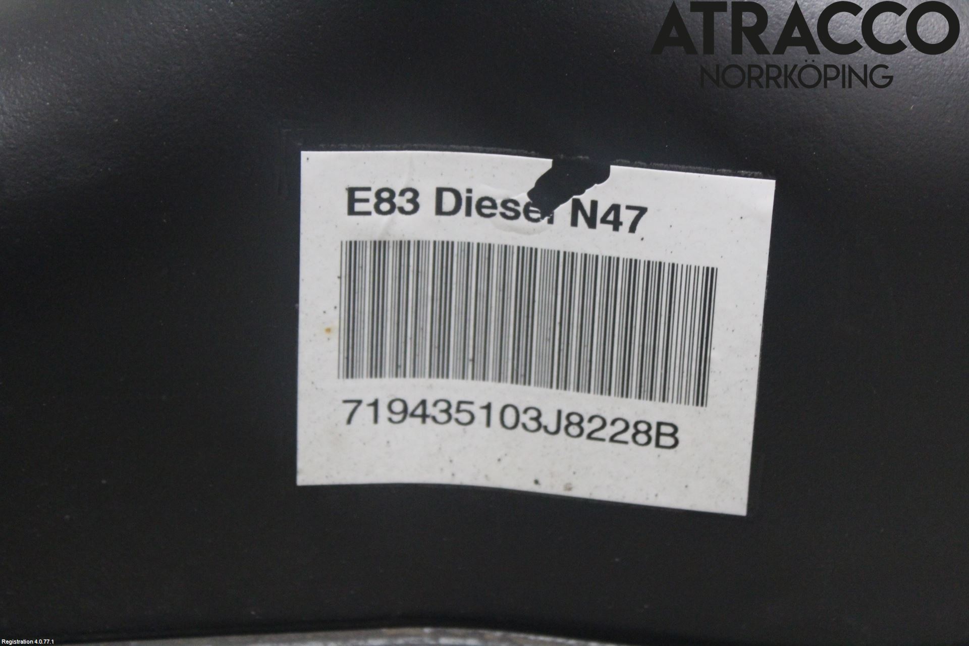 BMW X3 E83     03-10 Drivstofftank Diesel