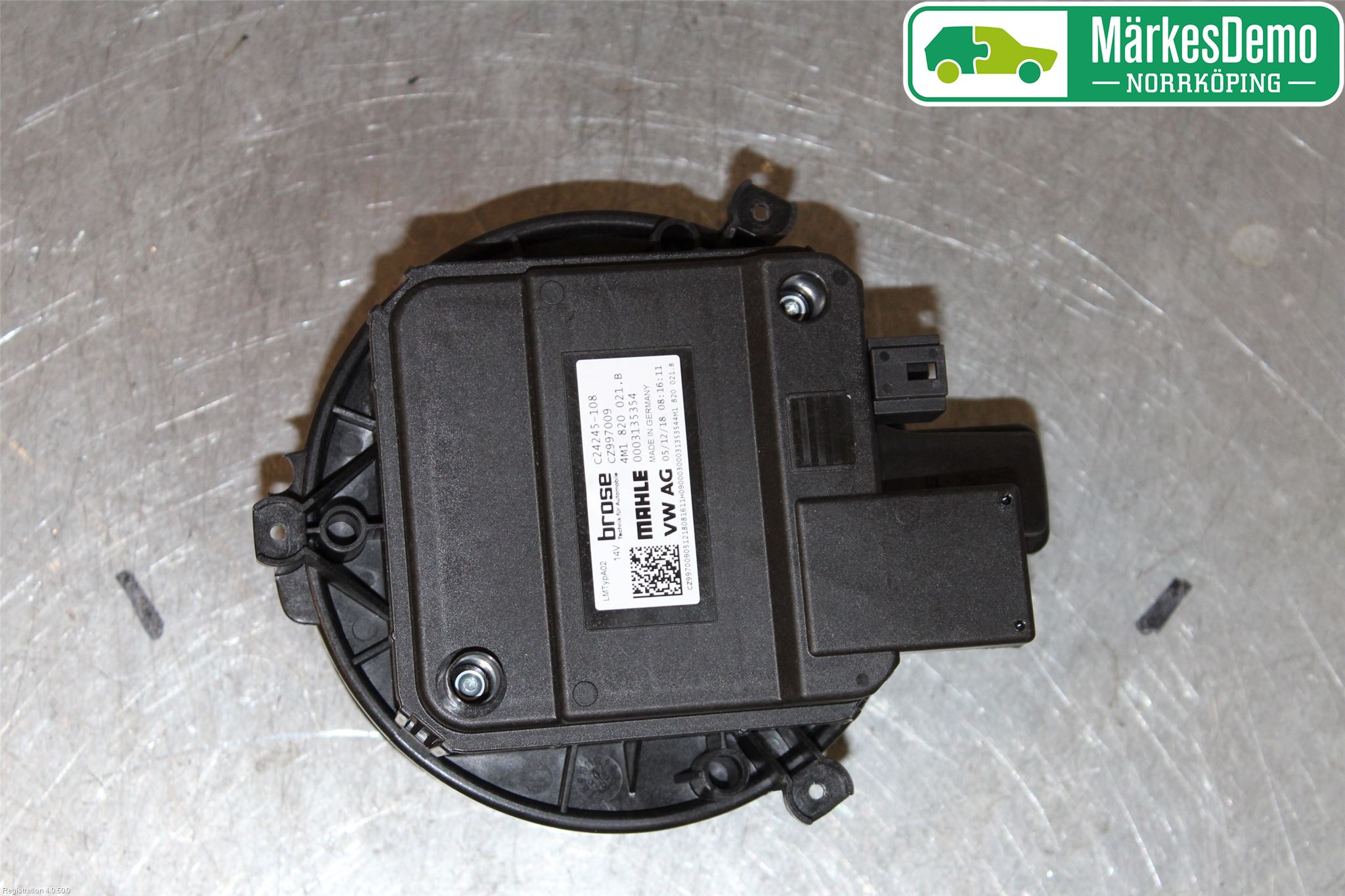 Audi A4/S4 B9 16-19 Varmeapparat Viftemotor