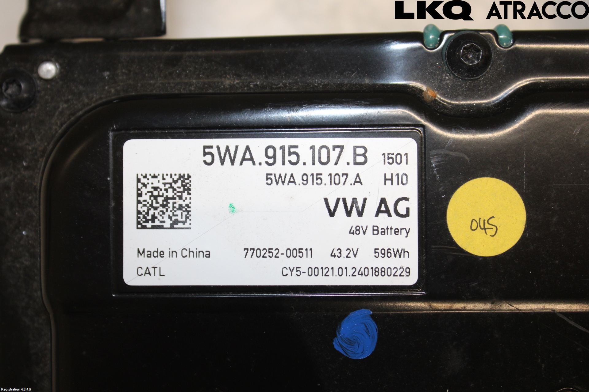 Audi A3/S3 8Y 21- Hybrid Batteri
