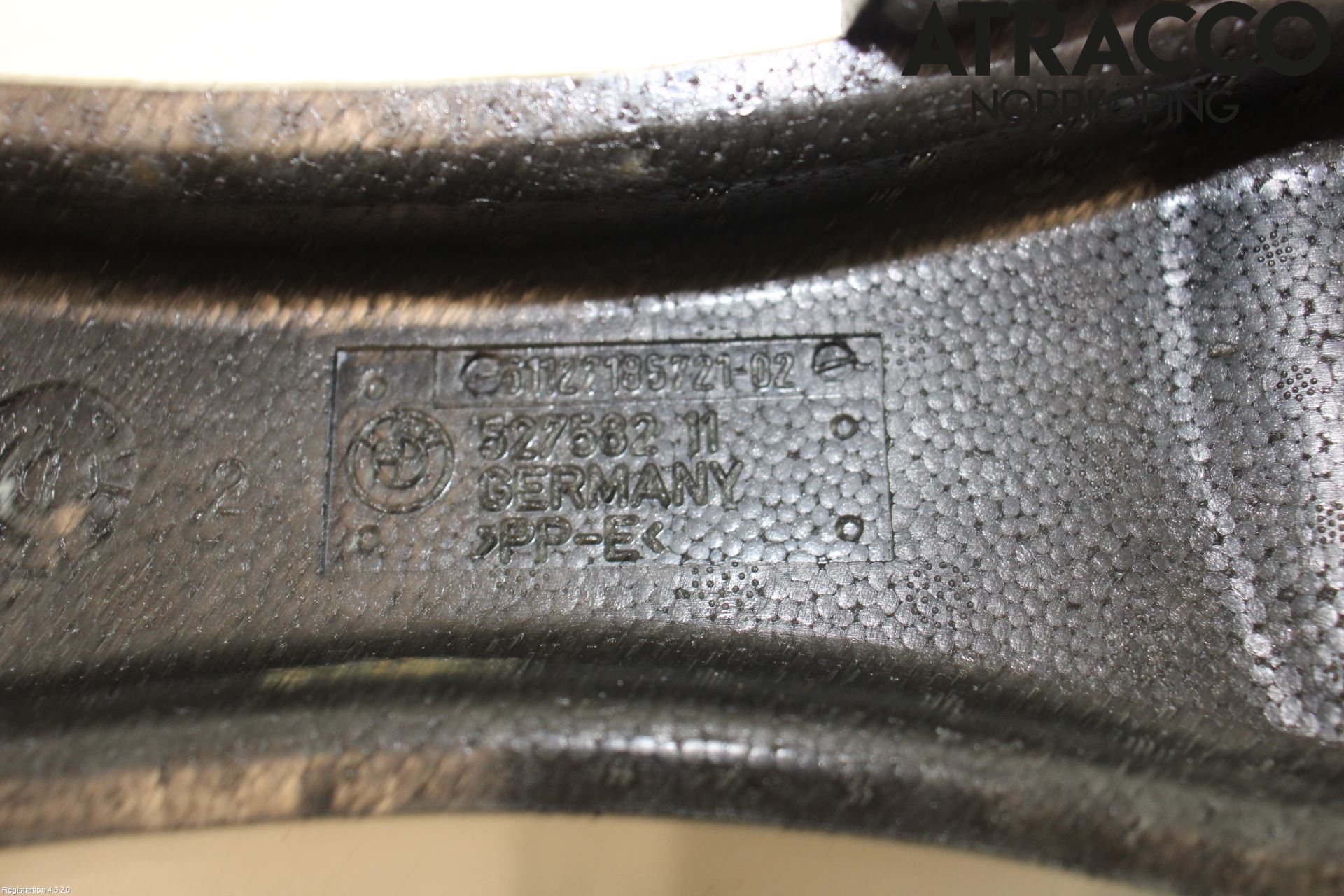 BMW X6 E71/E72   08-14 Støtfanger Bak Deform Element