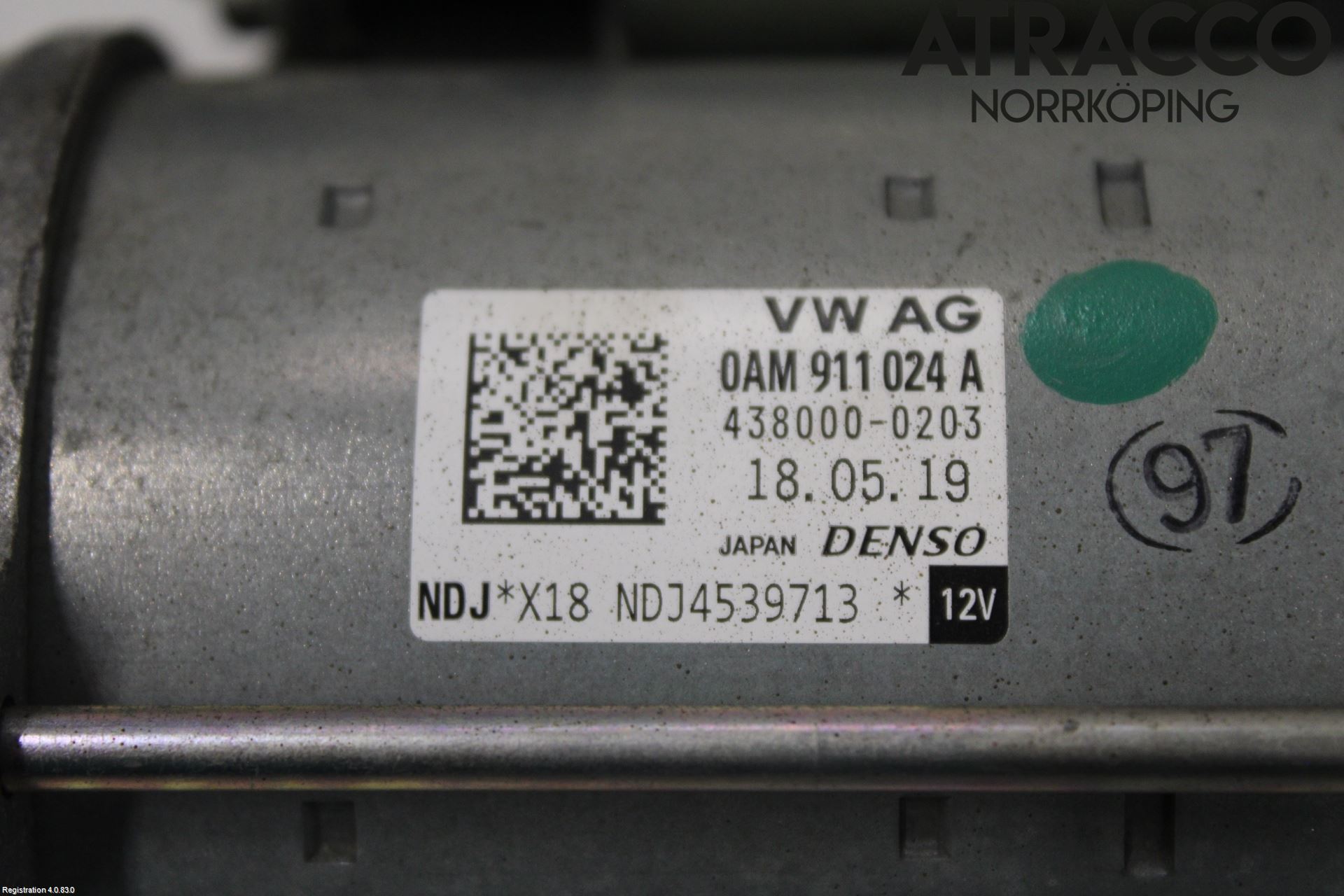 Skoda OCTAVIA (NX) 20- Startmotor