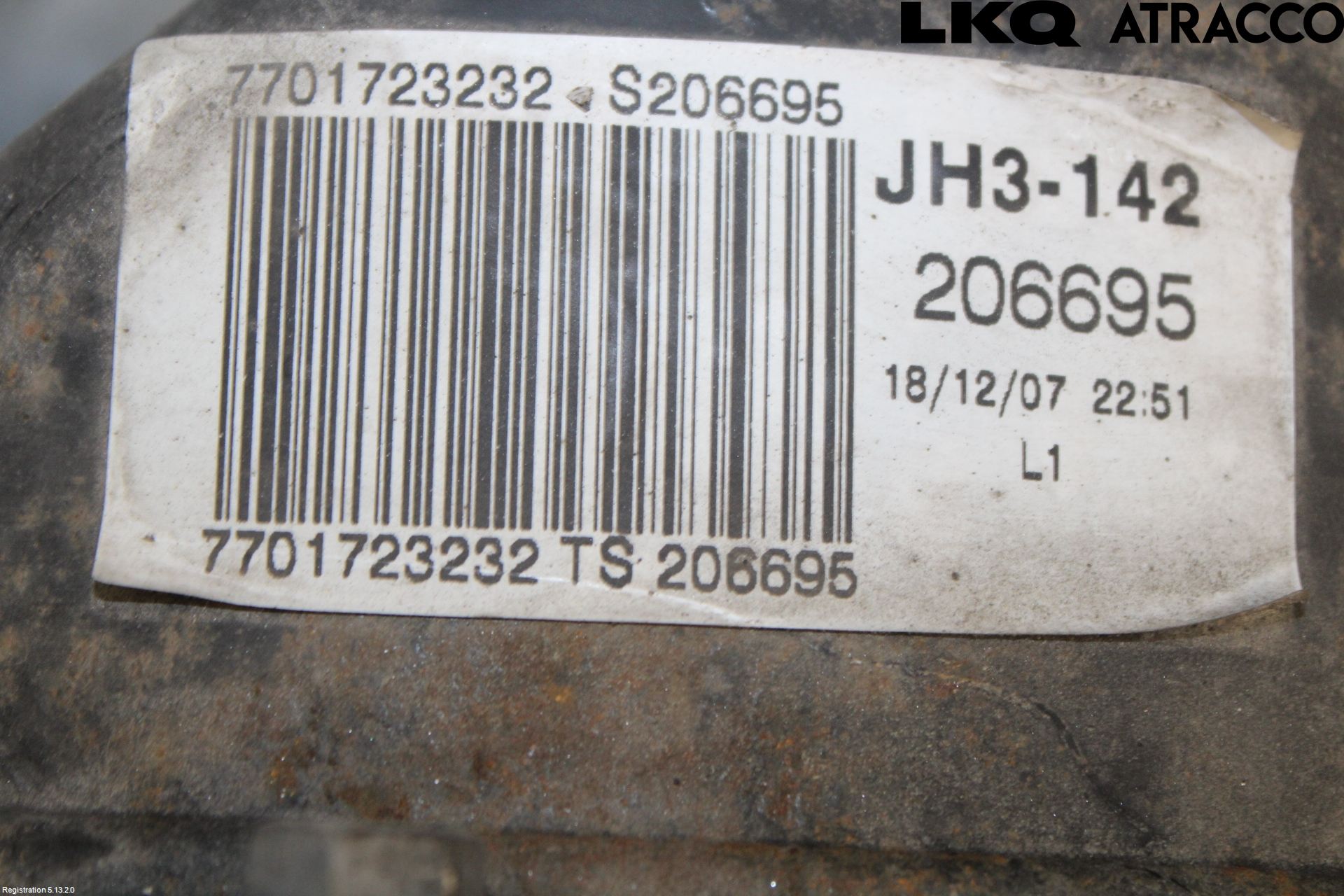 Renault MÉGANE II  06-08 Gearkasse 5 Trinn