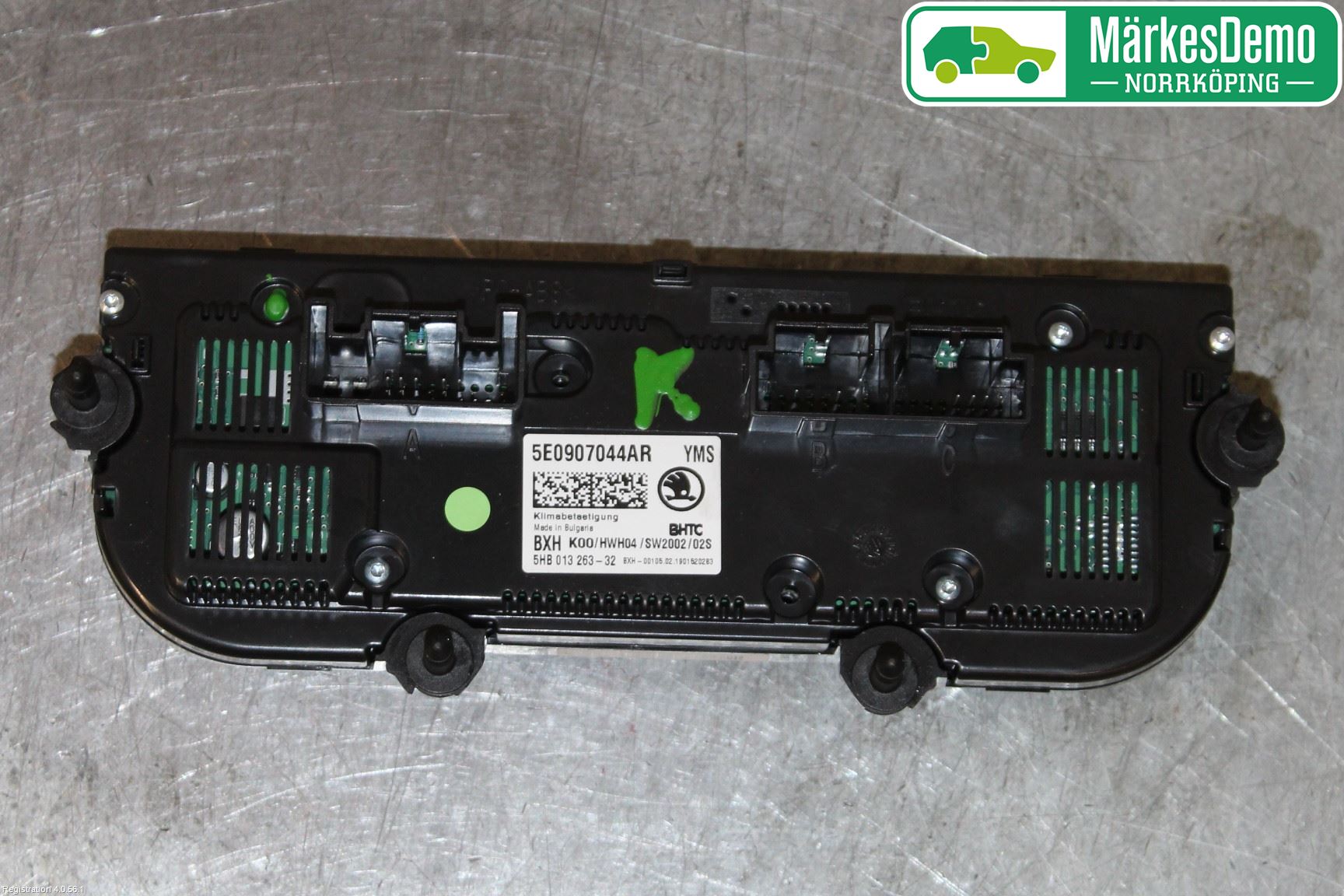 Skoda OCTAVIA (5E) 13-20 Varmeapparat Panel(Regulering)