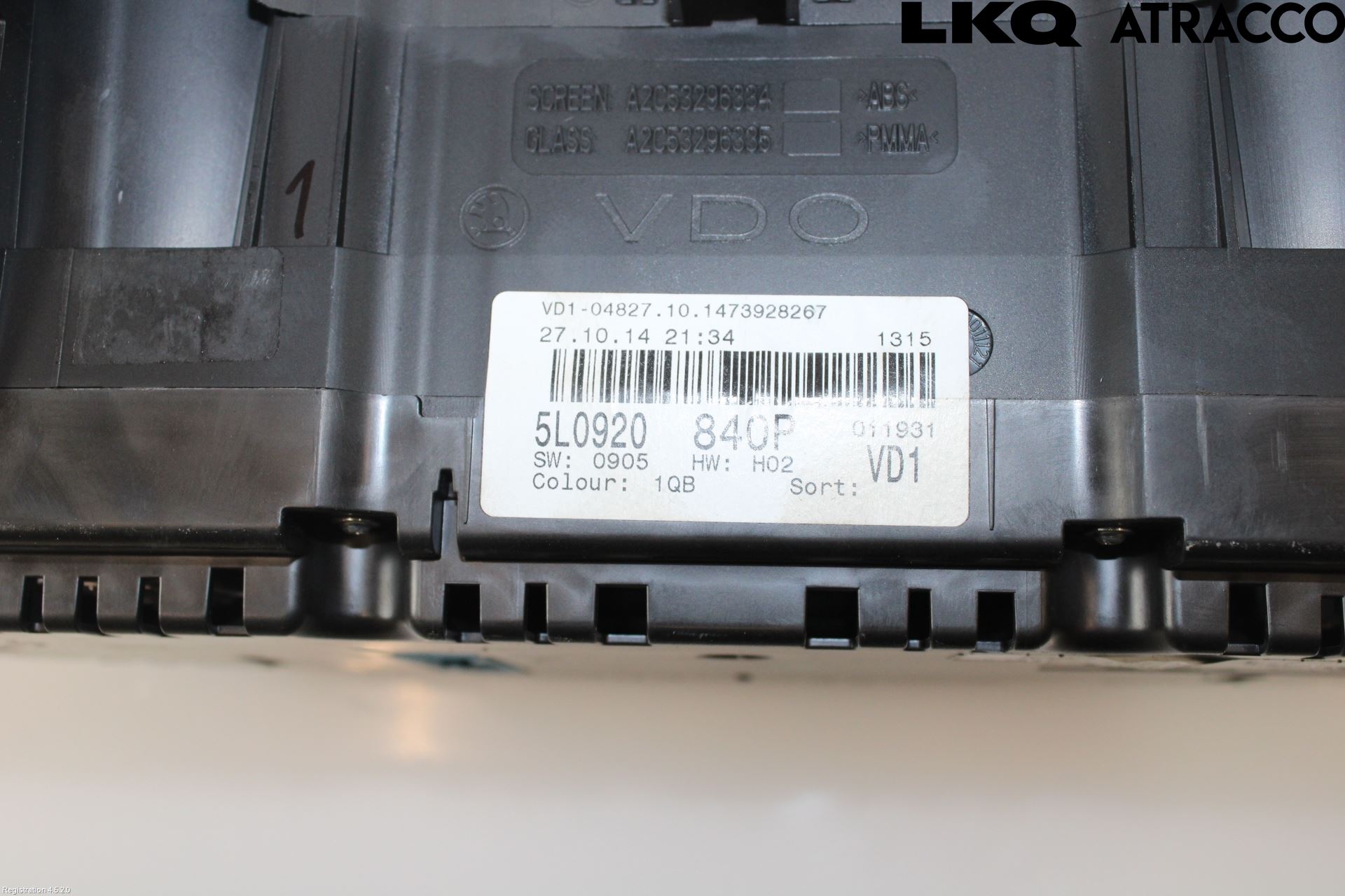 Skoda YETI Instr Kombinert