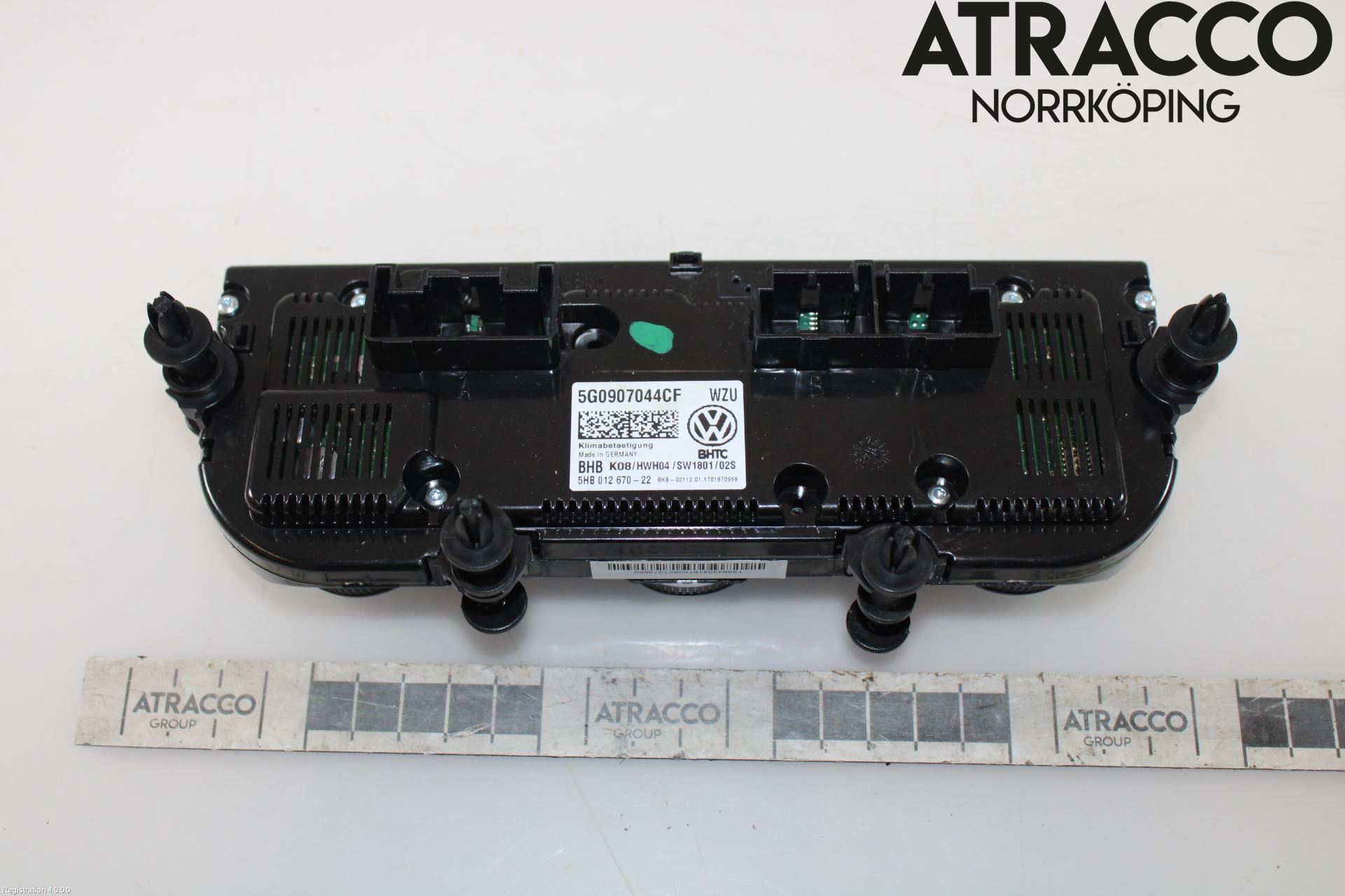 Volkswagen VW GOLF / E-GOLF VII 13-20 Varmeapparat Panel(Regulering)