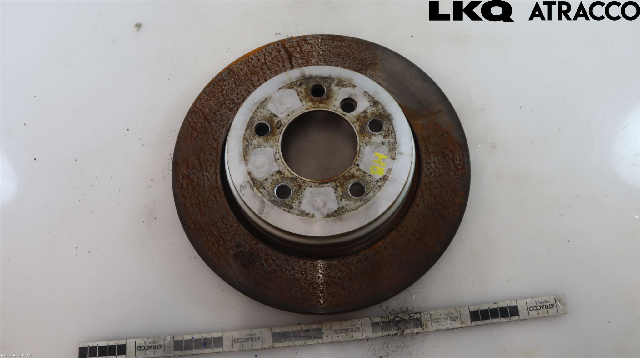 BMW 5 E60/61 Sed/Tou 02-10 Bremseskive Bak