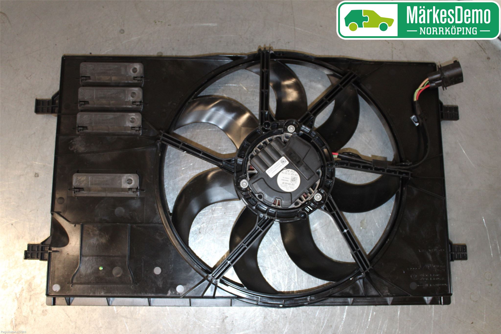 Volkswagen VW GOLF / E-GOLF VII 13-20 Kjølevifte Elektrisk