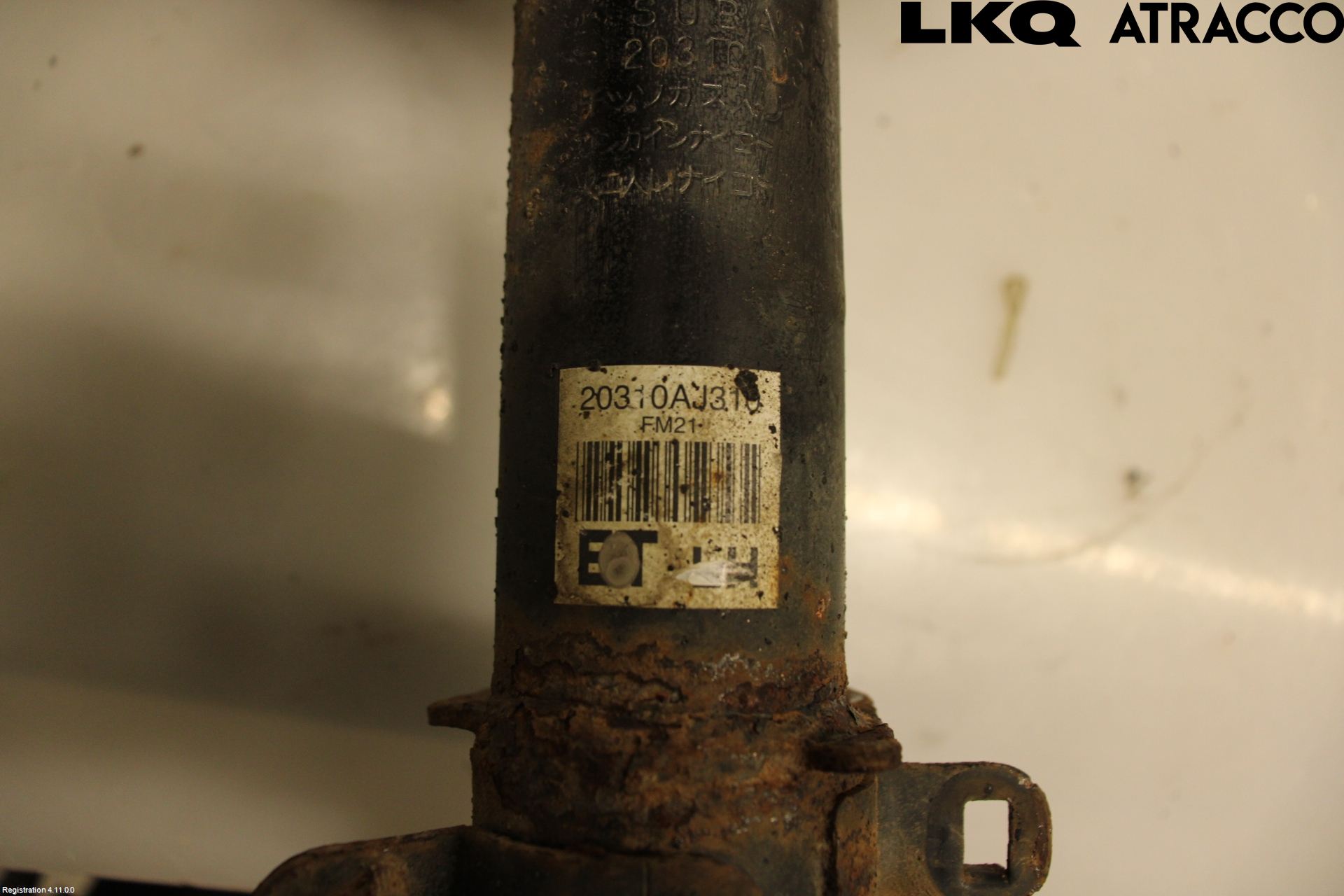 Subaru OUTBACK 10-15 Fjærbein Foran Venstre