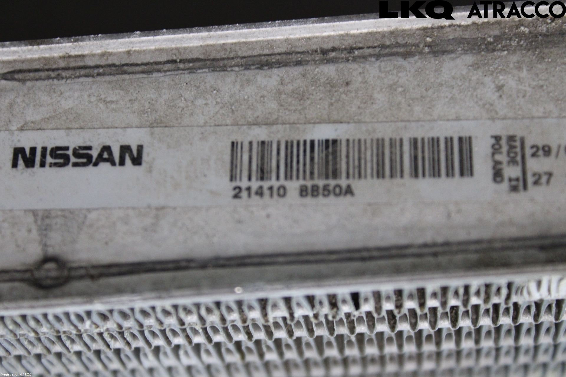 Nissan QASHQAI 10-14 Radiator Manuell