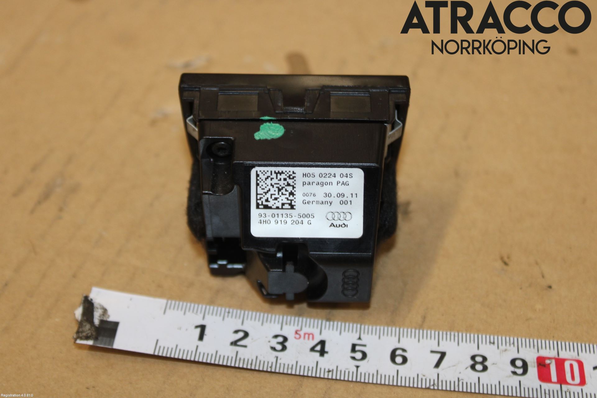 Audi A8/S8 4H 10-17 Instr Klokke