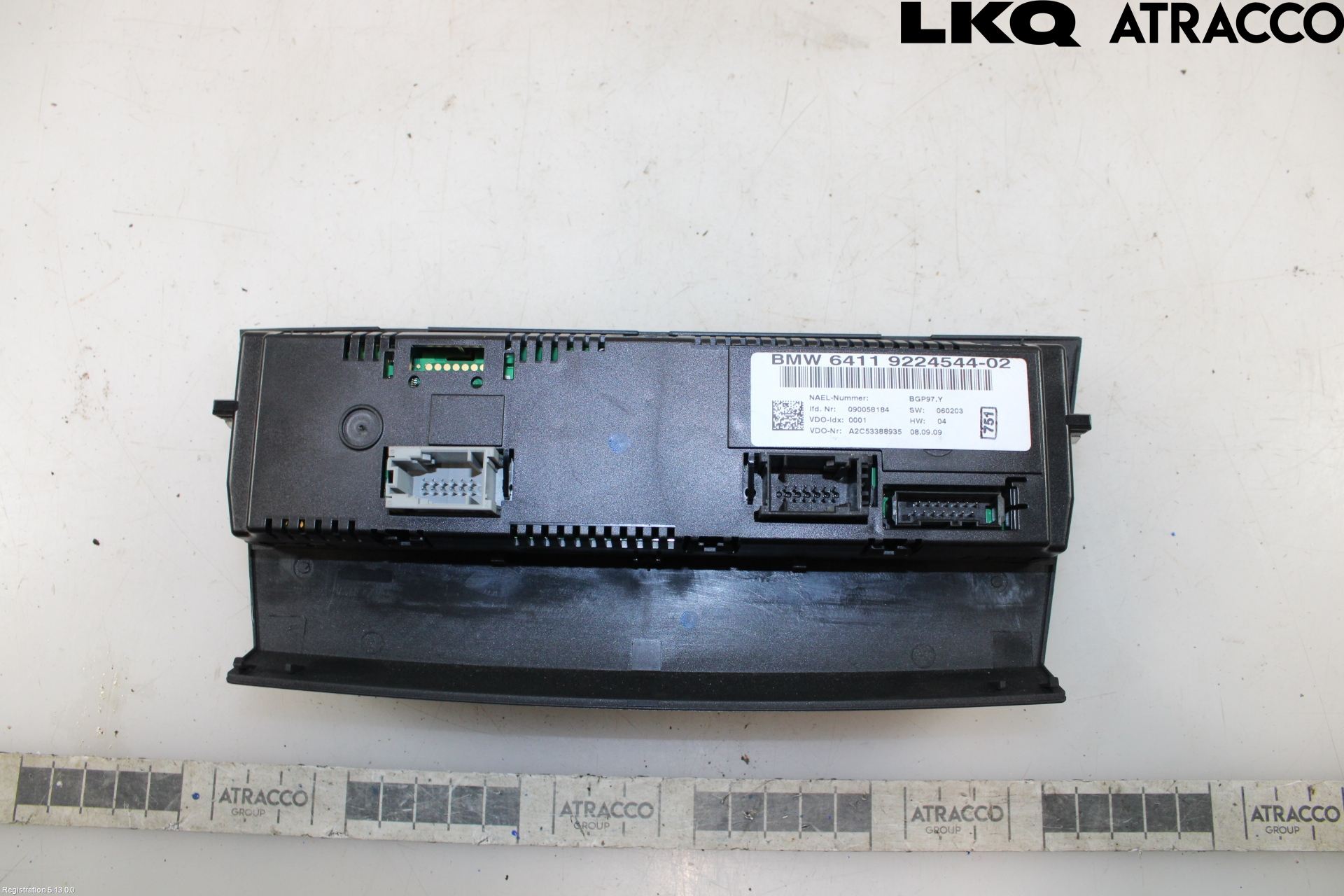 BMW 3 E90/91 SED/TOU 05-12 Varmeapparat Panel(Regulering)