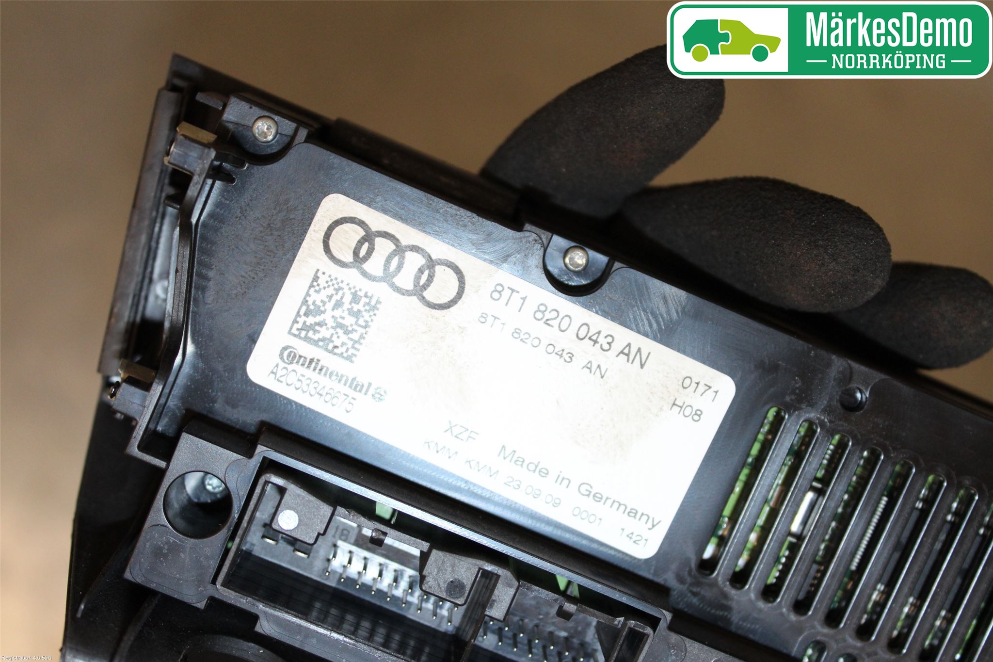 Audi A4/S4 08-11 Varmeapparat Panel(Regulering)