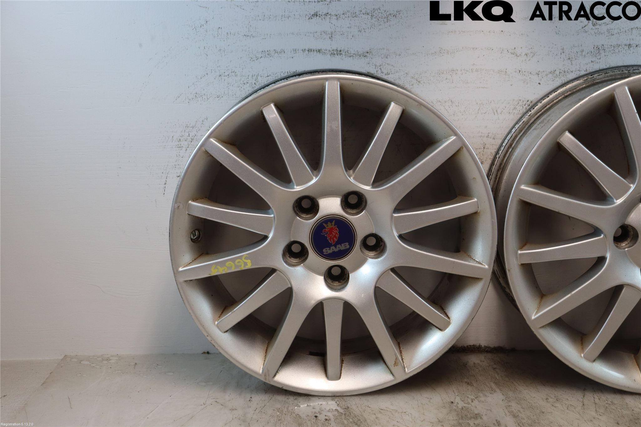 Saab 9-3 VER2/VER3 08-15 Felg Aluminium Sett 4Stk