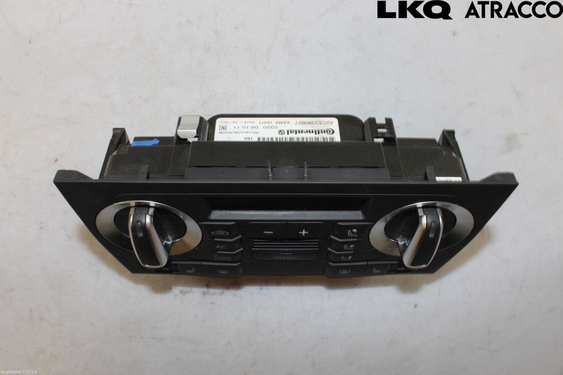 Audi A3/S3 05-13 Varmeapparat Panel(Regulering)