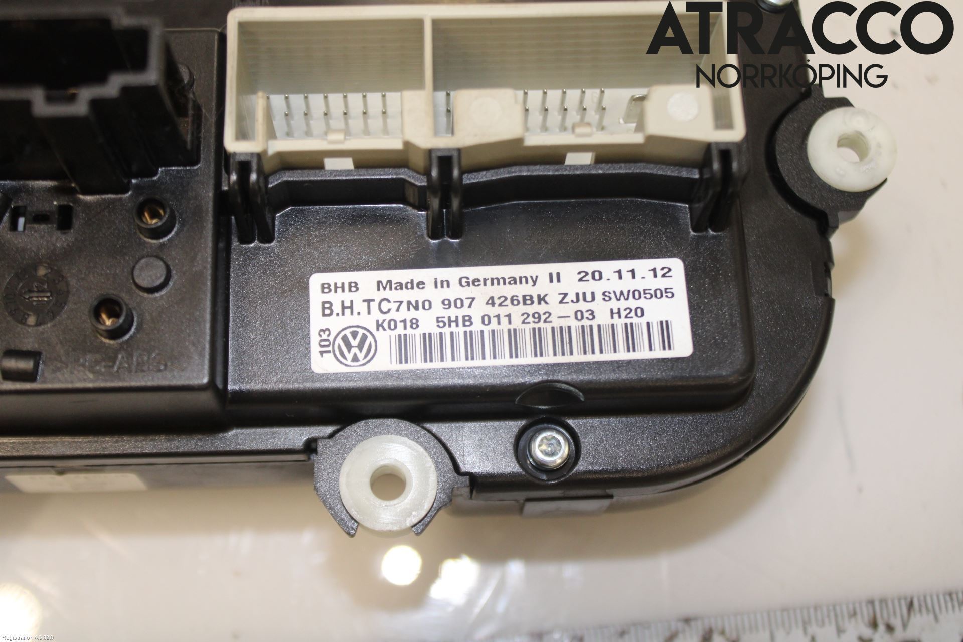 Volkswagen VW CADDY 11-15 Varmeapparat Panel(Regulering)