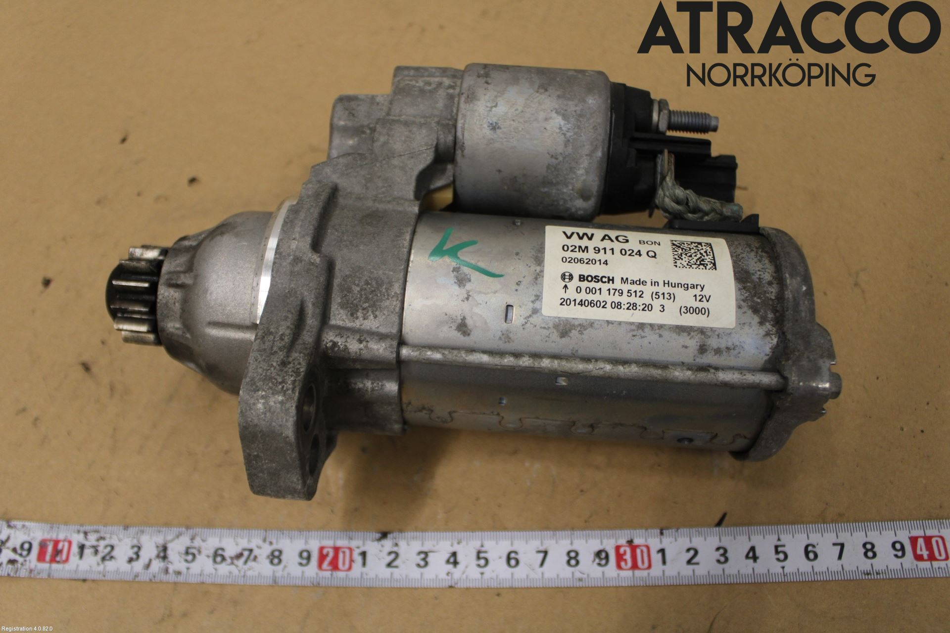 Volkswagen VW POLO 10-17 Startmotor