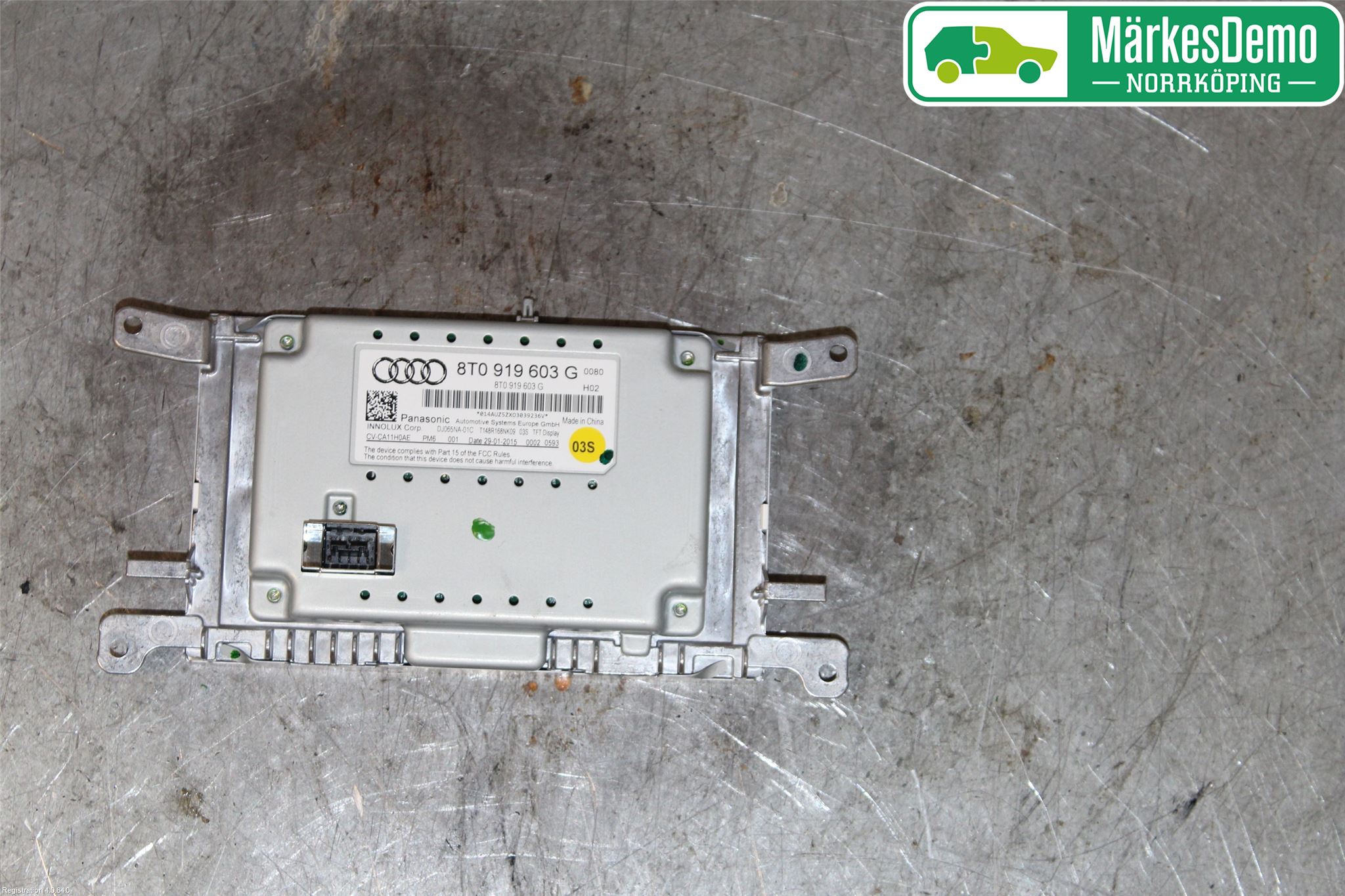 Audi A4 ALLROAD 09-16 Multifunktionsdisplay