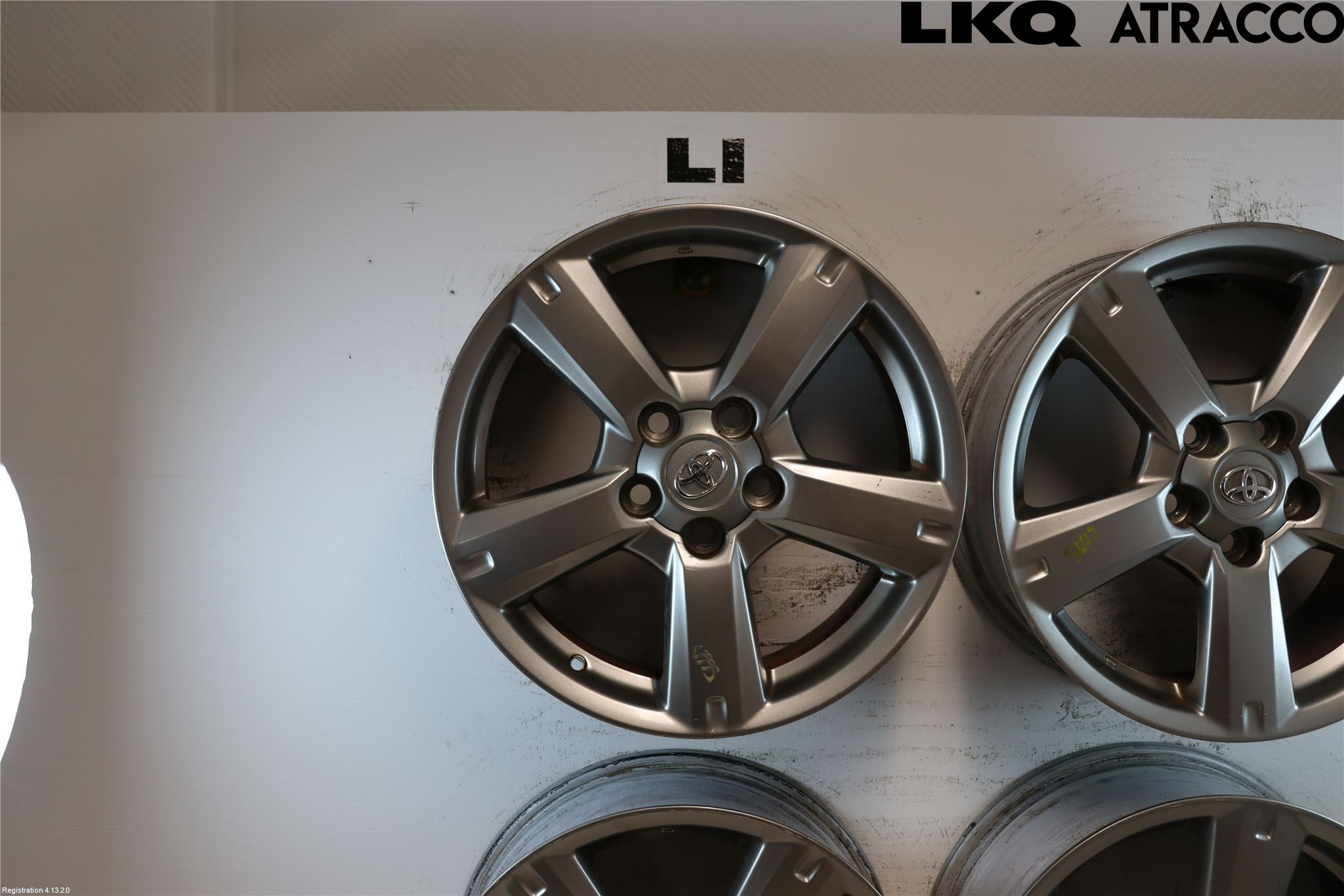 Toyota RAV 4 06-12 Felg Aluminium Sett 4Stk