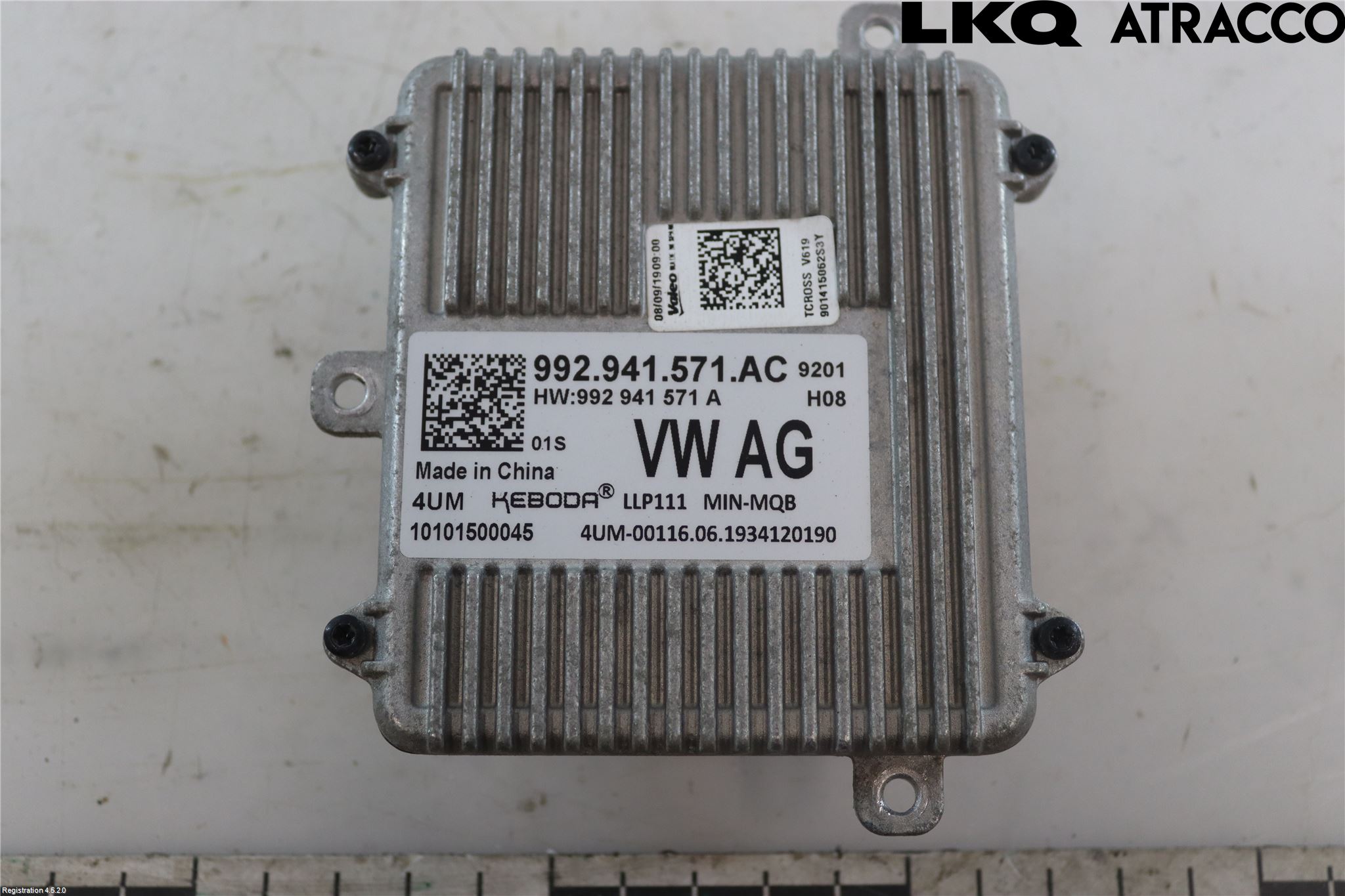 Volkswagen VW T-CROSS 19- Styreenhet Xenon