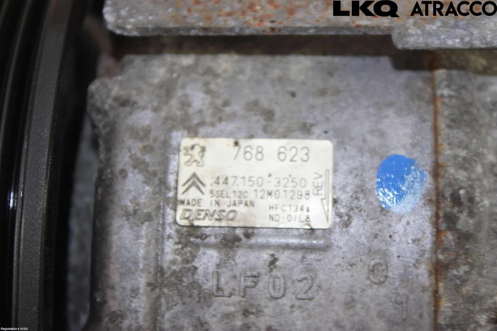 Citroen C4 II 11-18 Varme Ac Kompressor