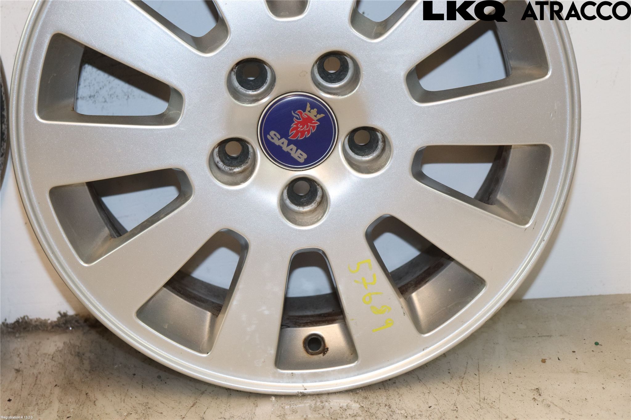 Saab 9-3 VER 1 98-03 Felg Aluminium Sett 4Stk