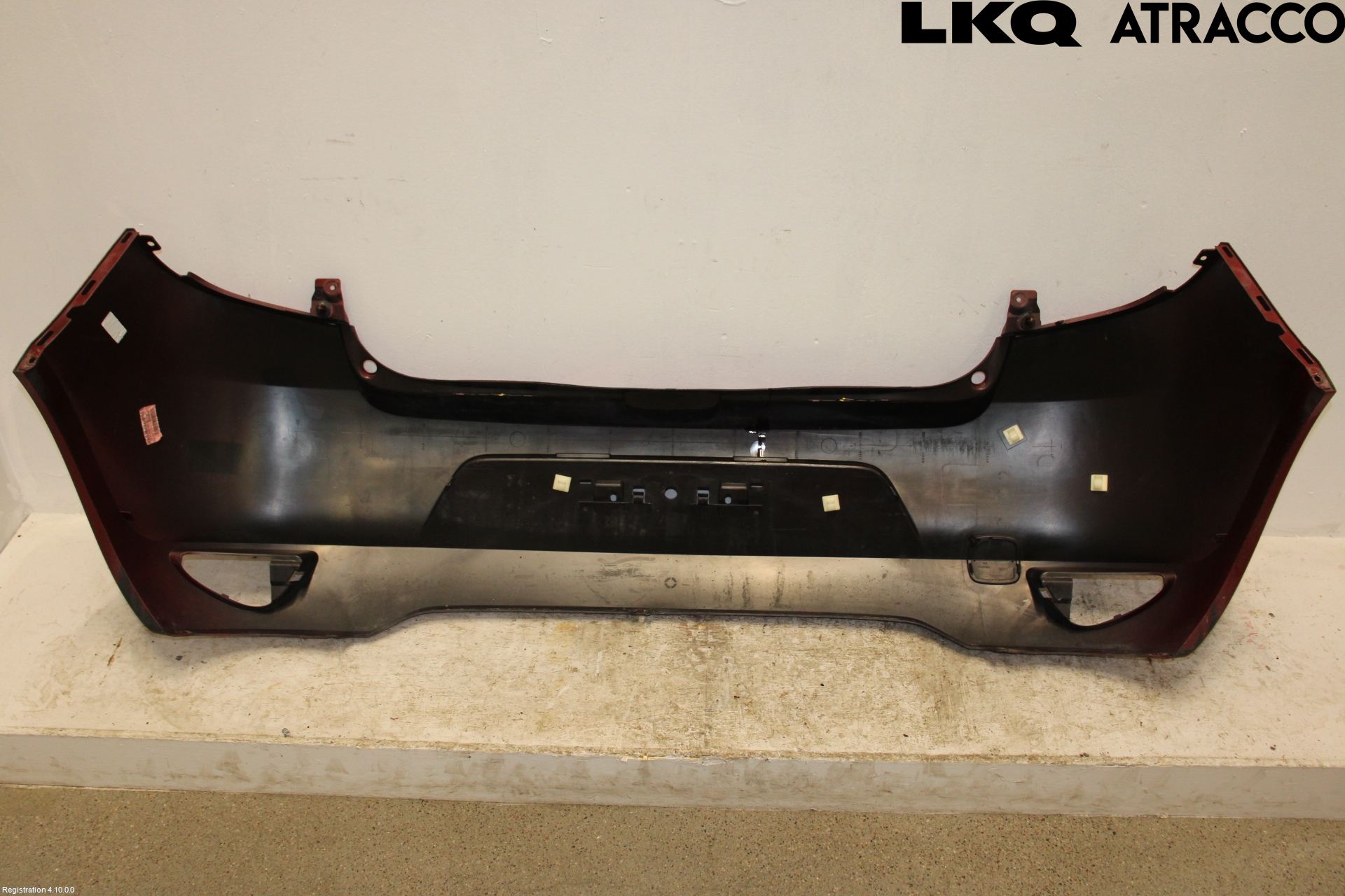 Renault CLIO III  09-12 Støtfanger Bak Overtrekk