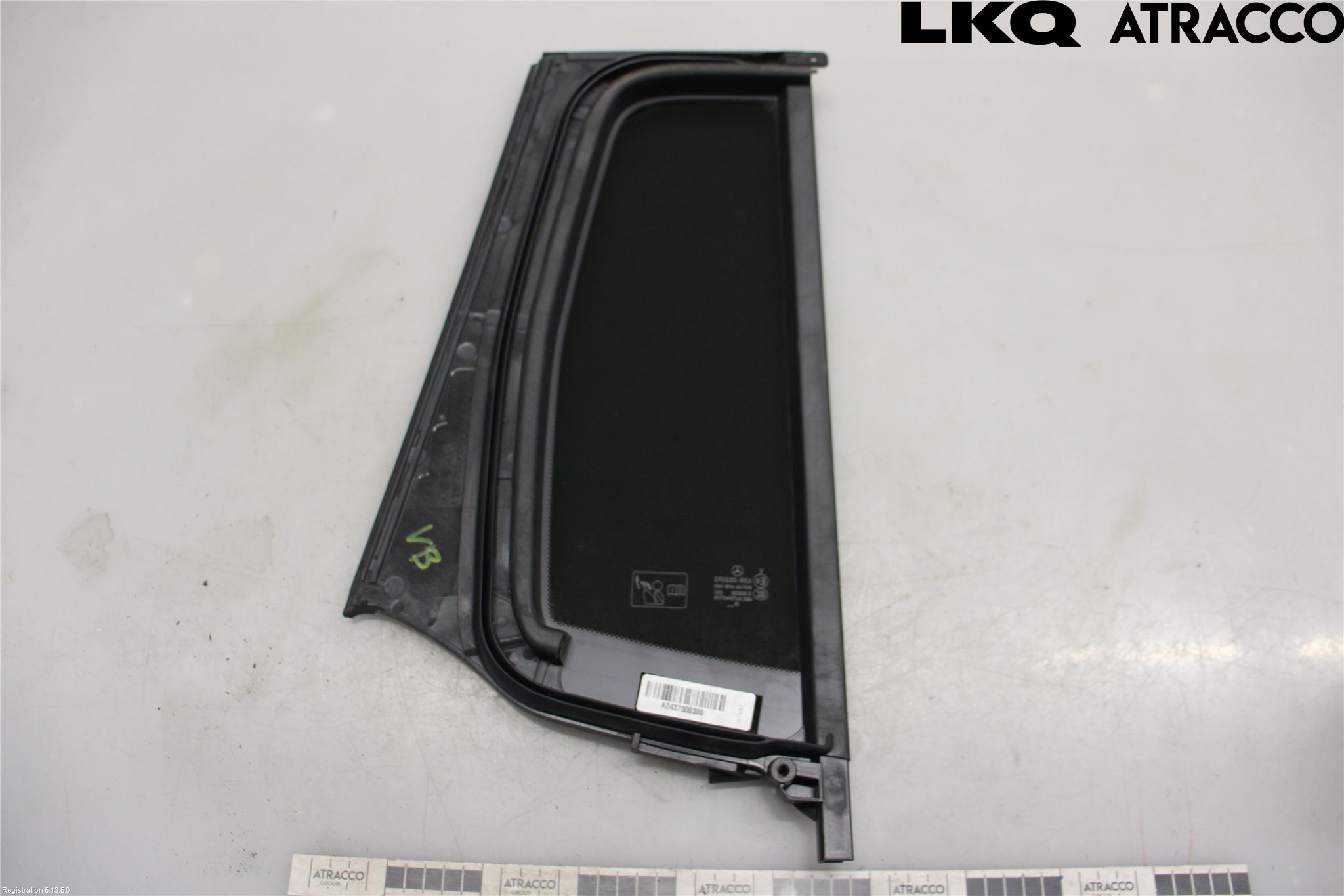 Mercedes-Benz MB EQB (X243) 22- Dørrute Bak Vens Trekant 4D