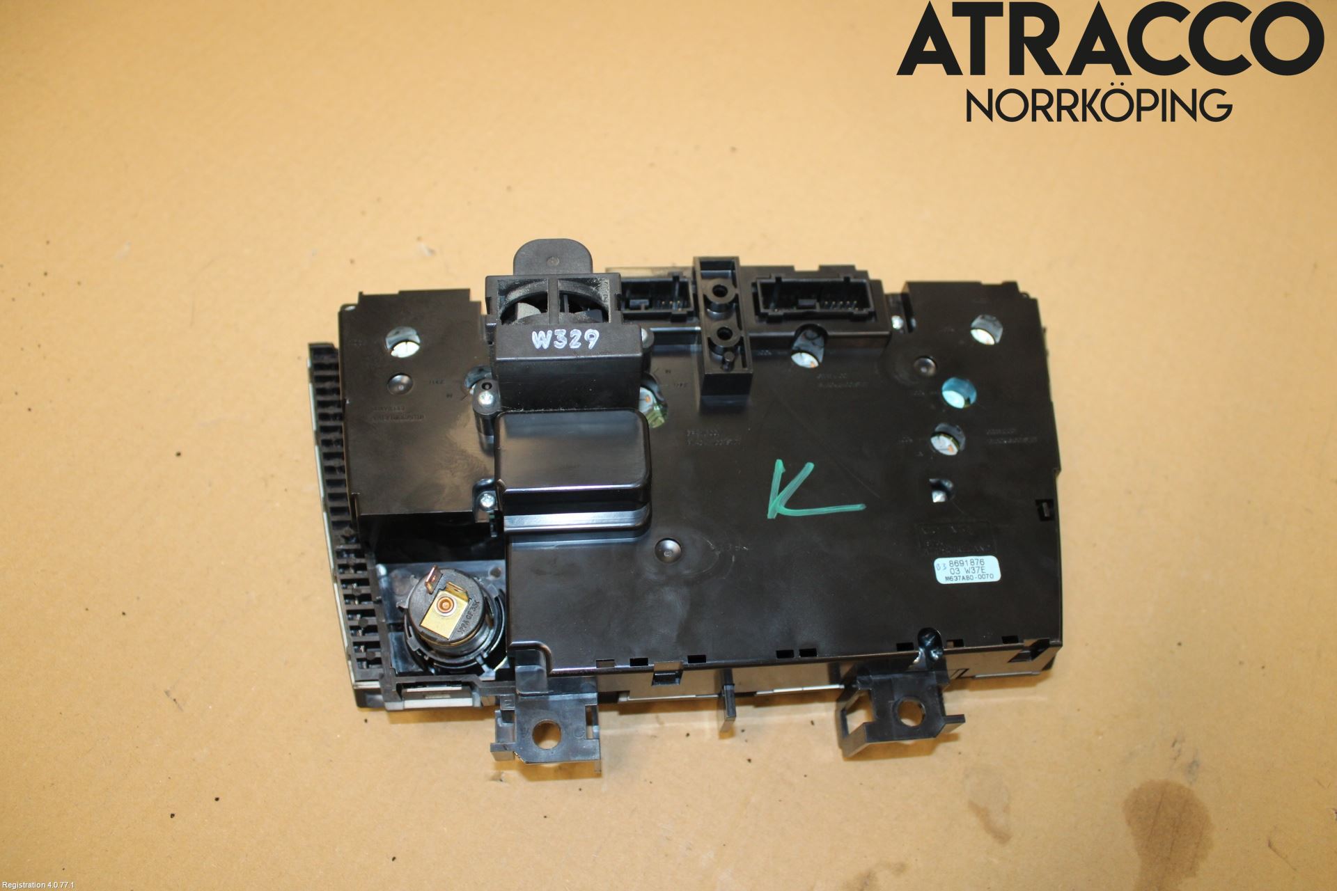 Volvo S60 01-04 Varmeapparat Panel(Regulering)