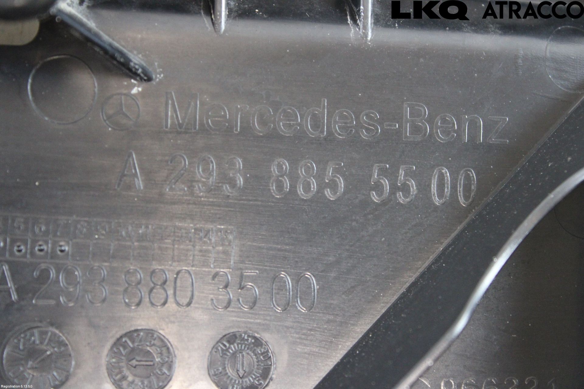 Mercedes-Benz MB EQC (N293) 20- Støtfangerfeste Bak Venstre