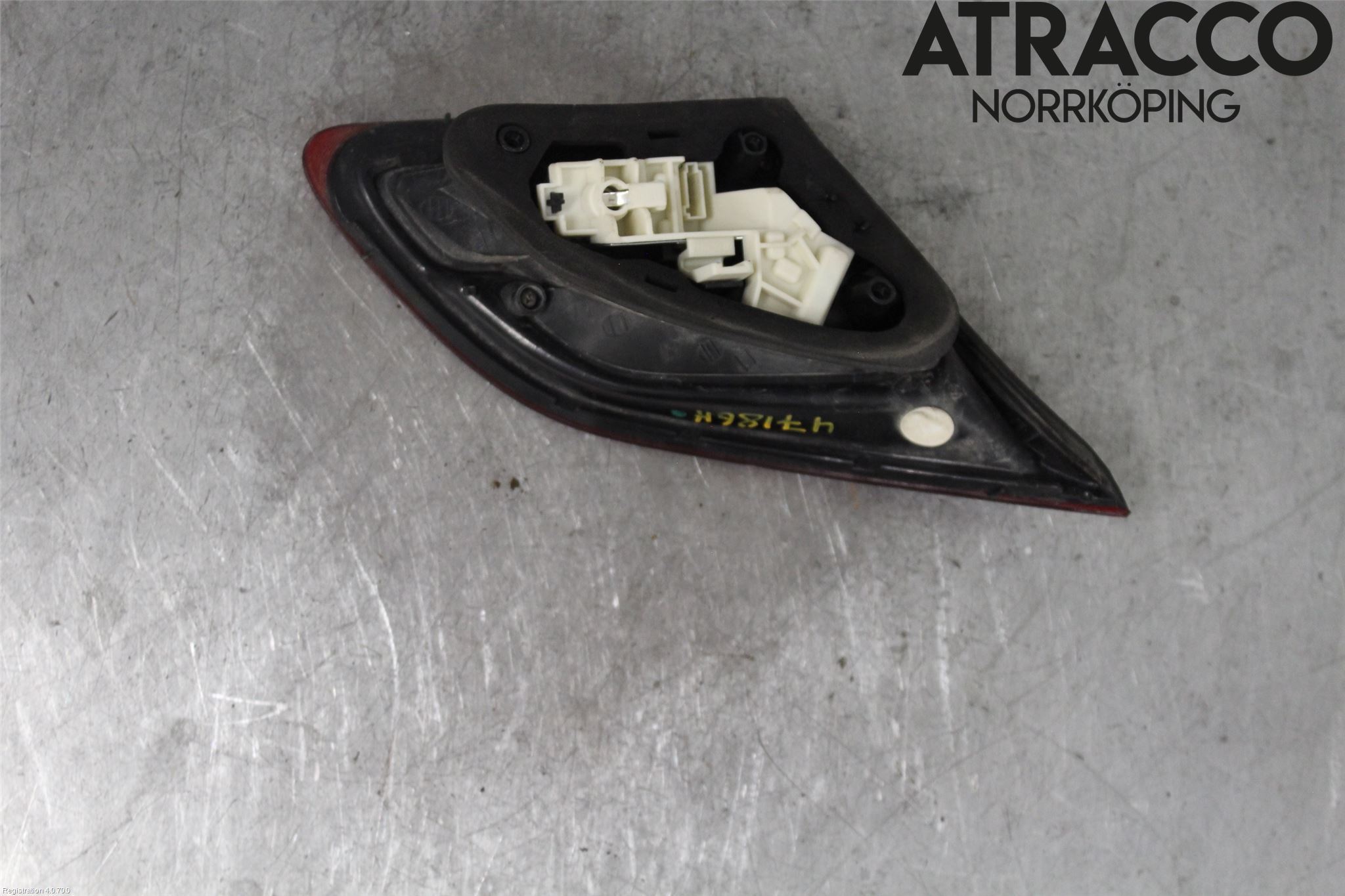 Opel ASTRA J 10-15 Baklykt Høyre  På Luke(Indre)
