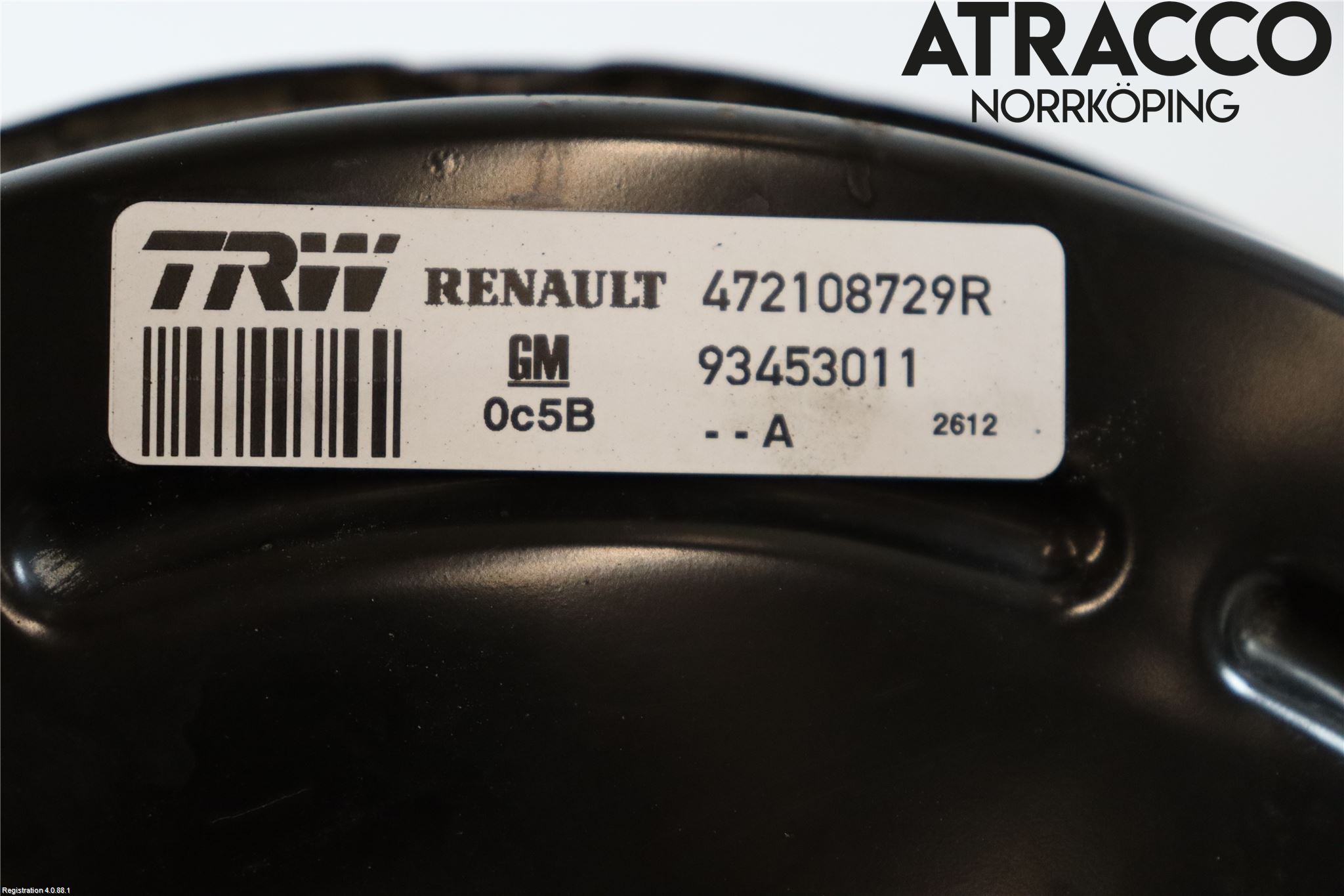 Renault TRAFIC/E-TECH 15- Bremseservo