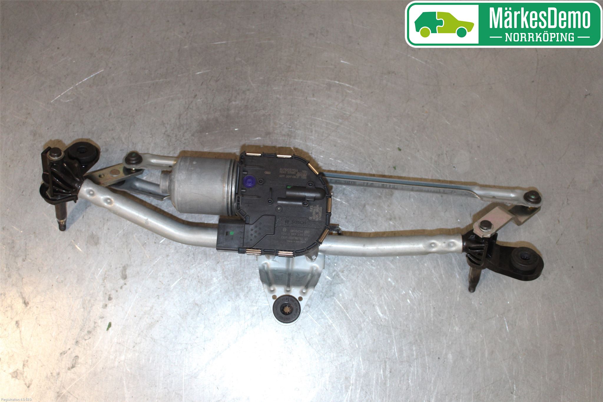 Audi A3/S3 8V 13-20 Viskeroverføring Frontrute