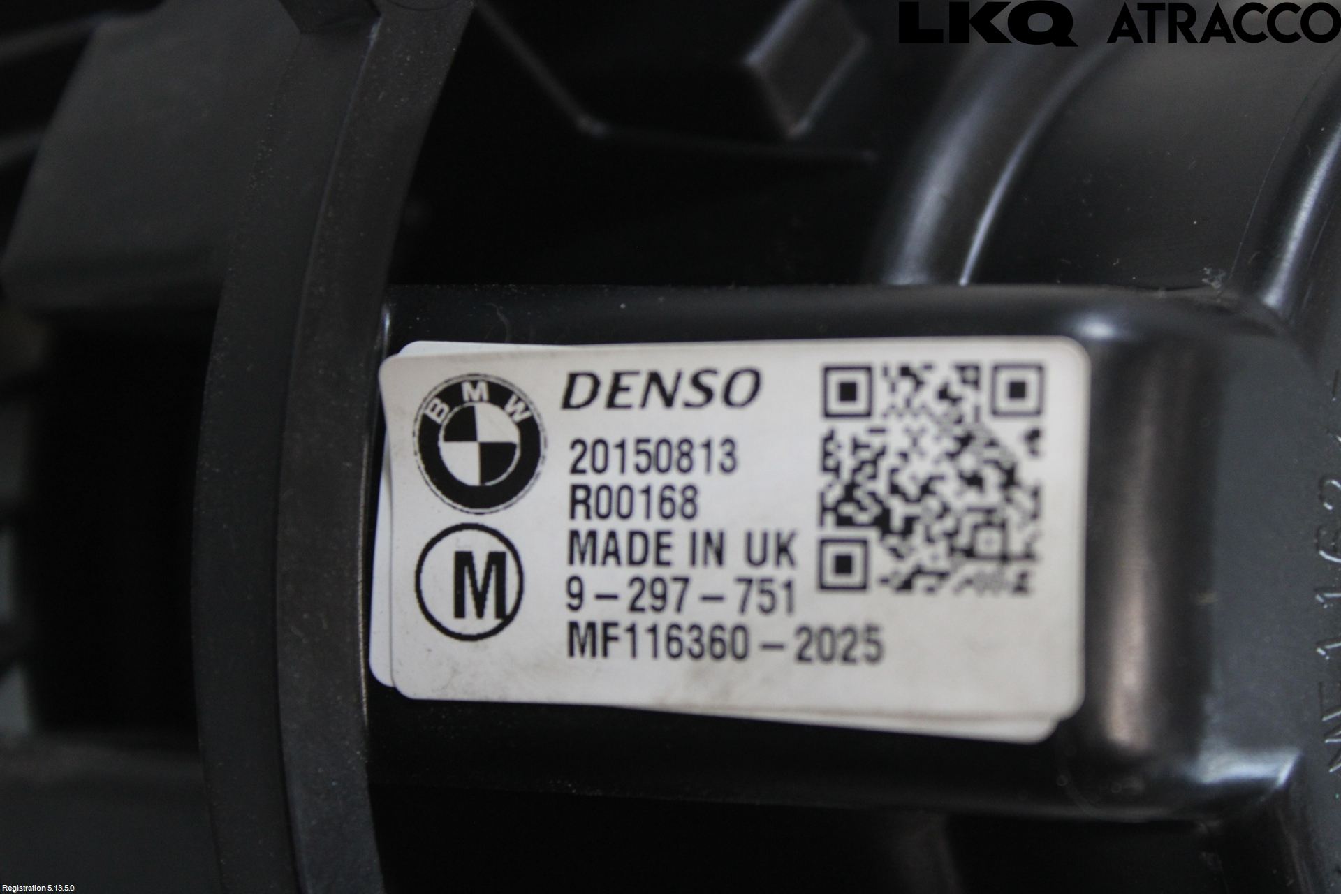 Mini ONE/COOPER 5DR F55 14-24 Varmeapparat Viftemotor