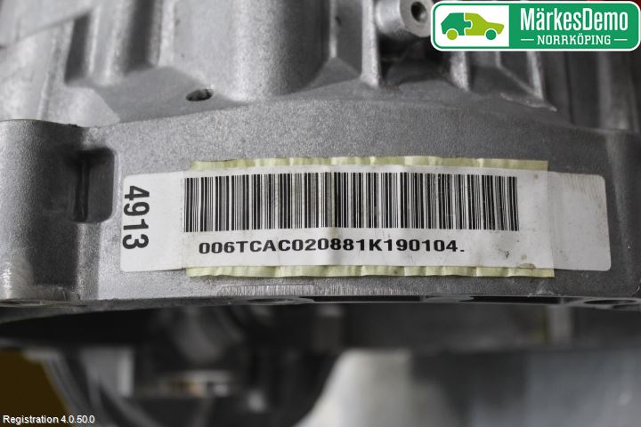 Audi A4/S4 B9 16-19 Gearkasse  Tronic (Tip)