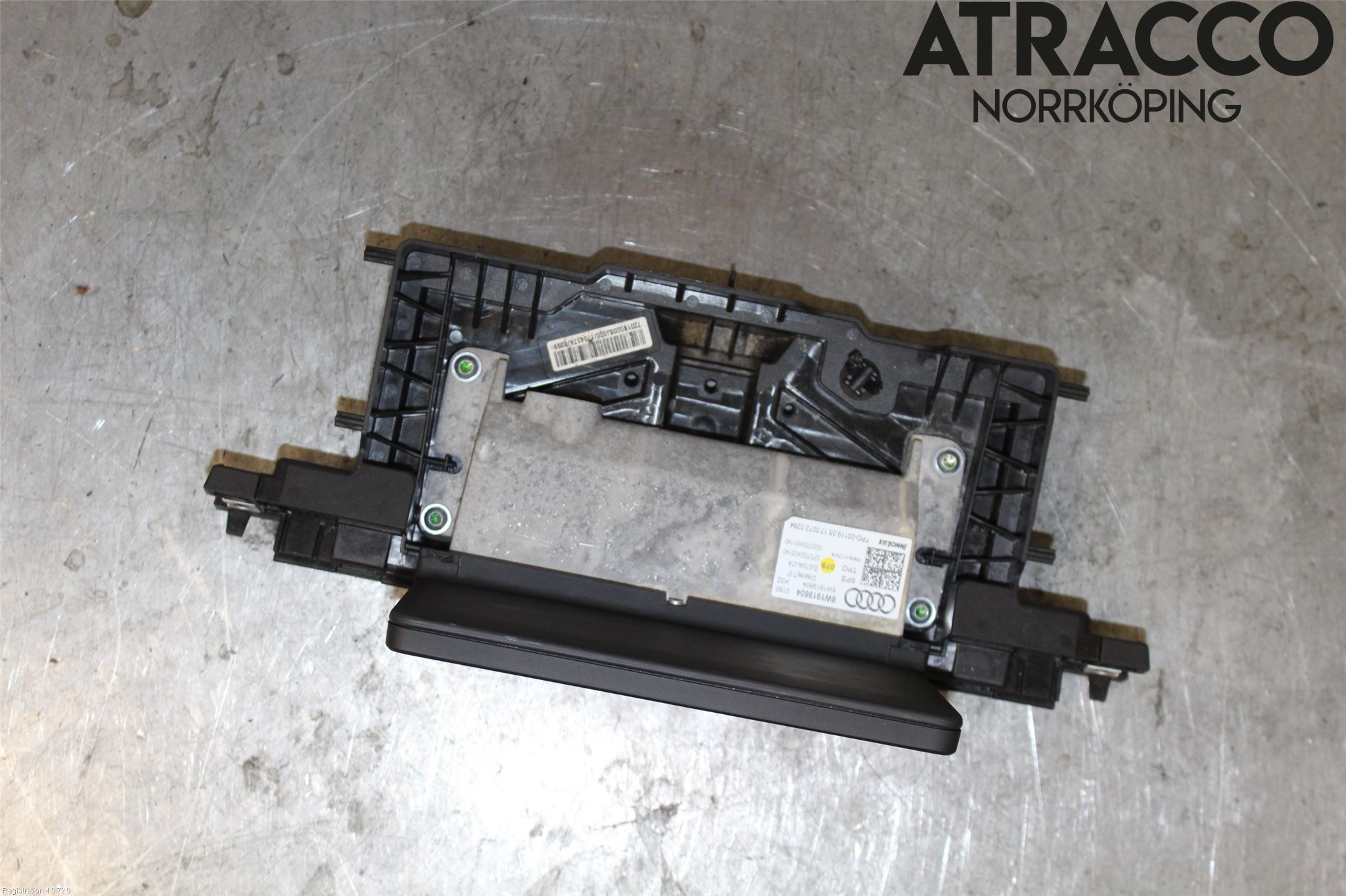 Audi A4/S4 B9 16-19 Instr Skjerm Dvd-Gps-Ac-Tlf