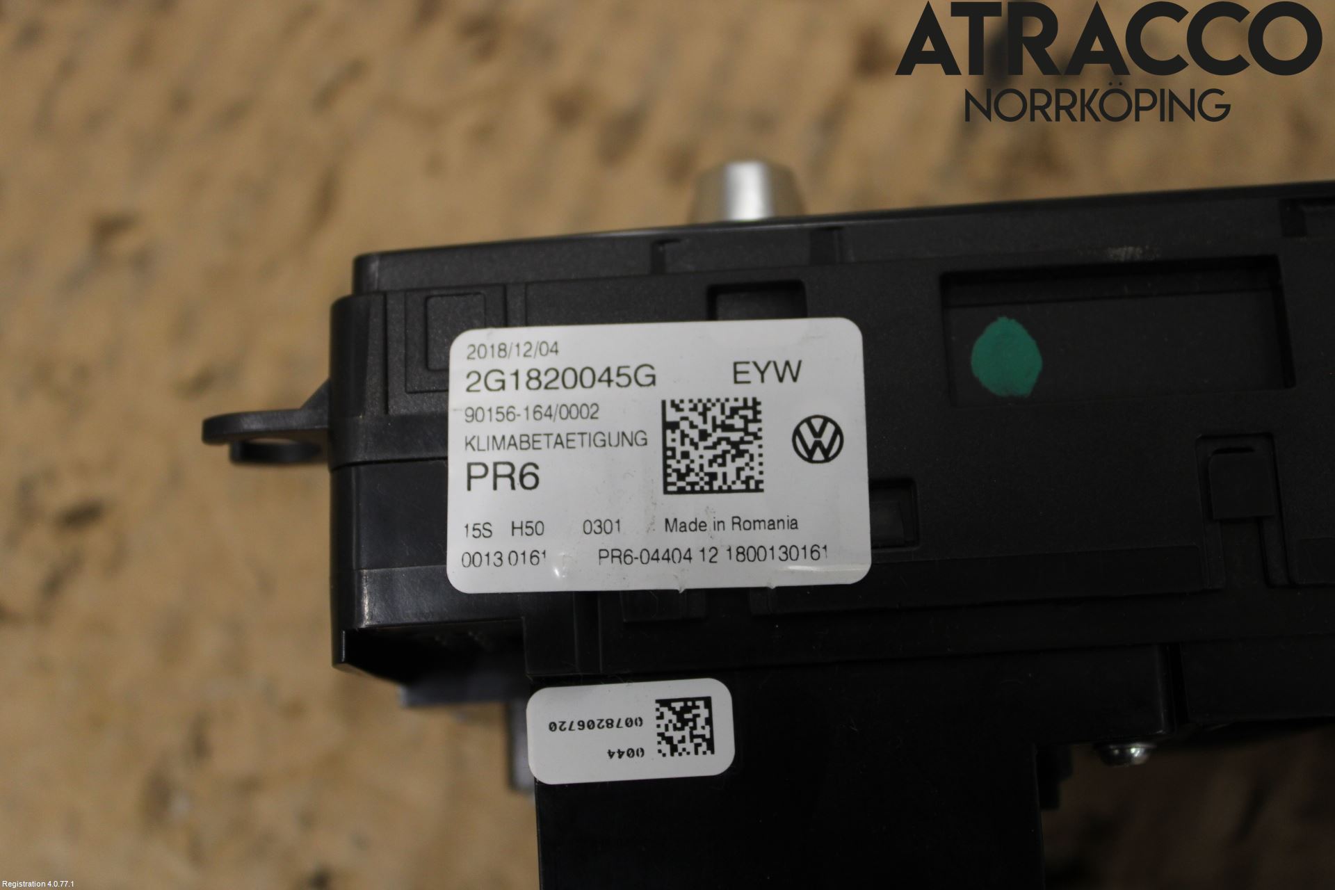 Volkswagen VW POLO VI 18->> Varmeapparat Panel(Regulering)