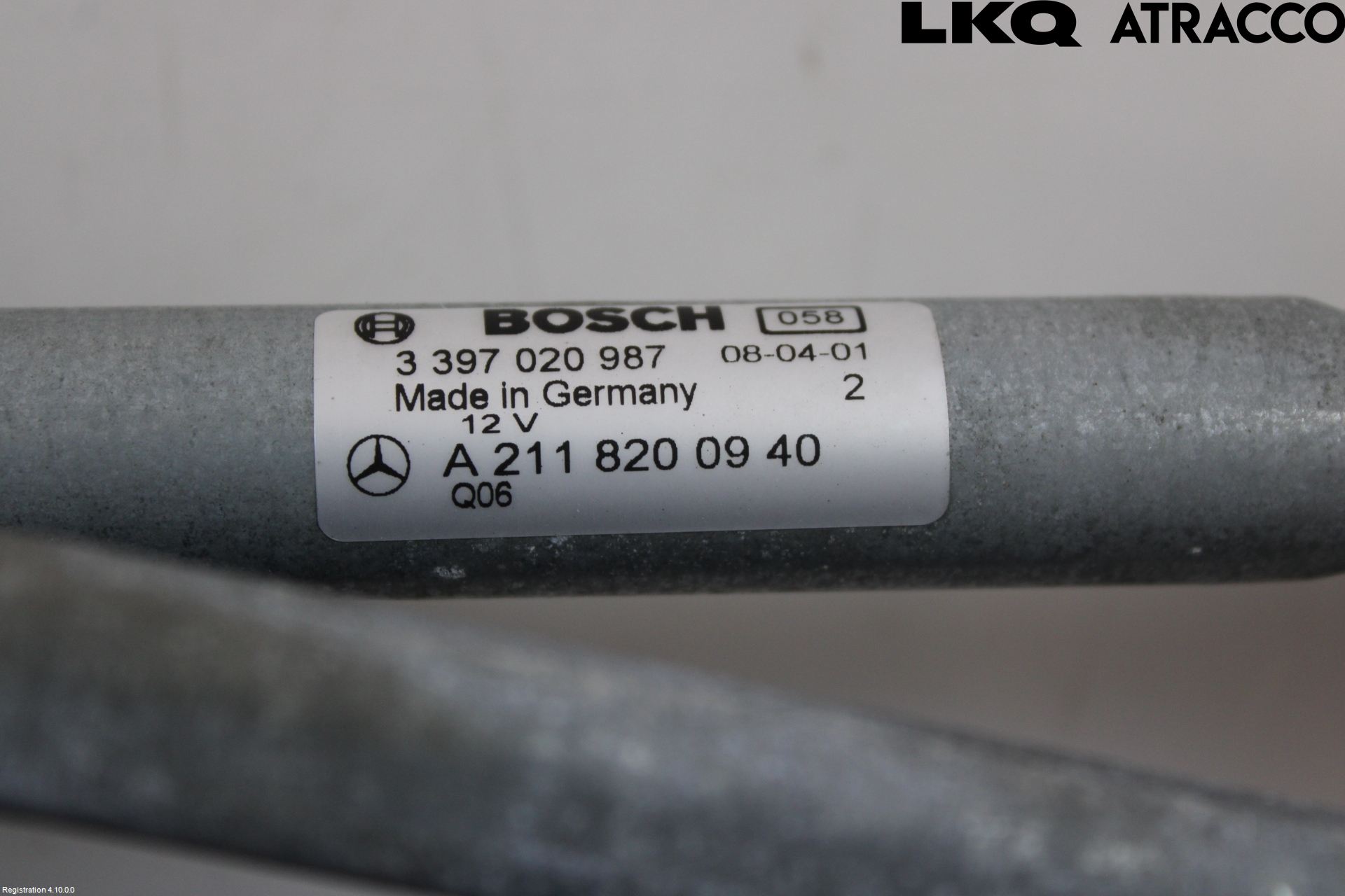 Mercedes-Benz MB E-KLASS (W211) 02-09 Viskeroverføring Frontrute