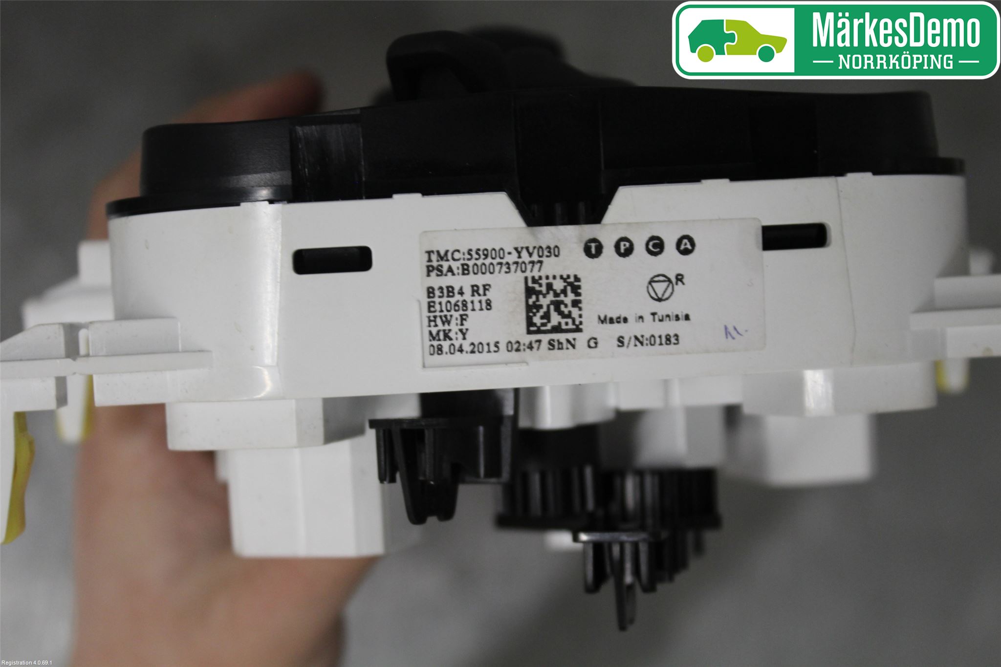 Toyota AYGO 15-21 Varmeapparat Panel(Regulering)