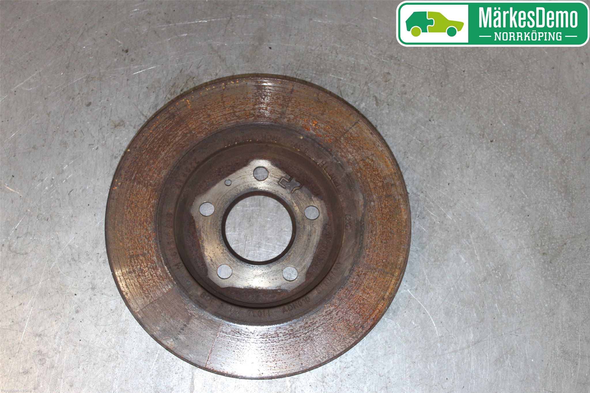 Audi A4/S4 B9 16-19 Bremseskive Bak
