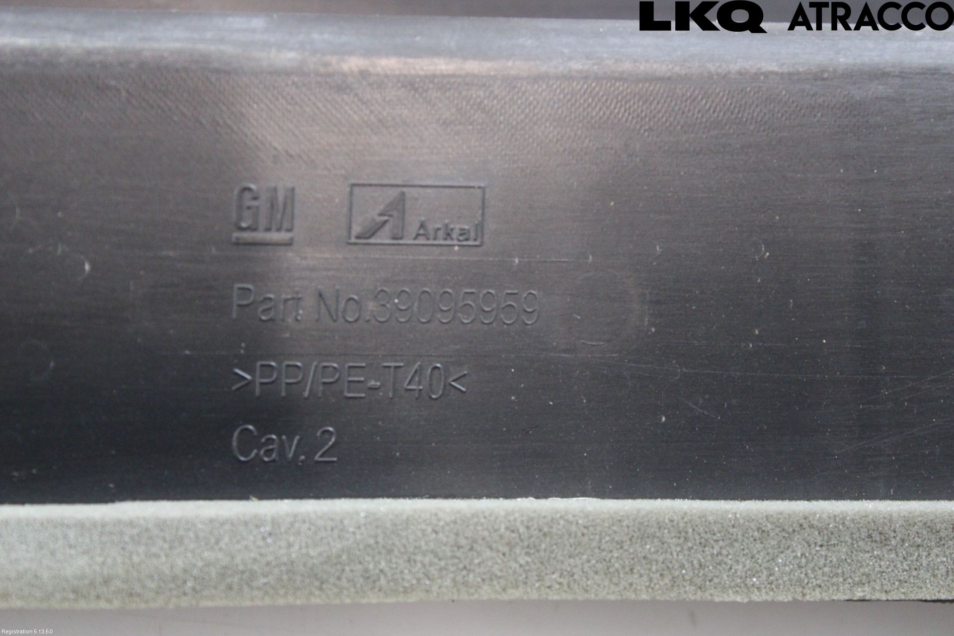 Opel INSIGNIA 17- Visker Deksel-Grill-Under Frr
