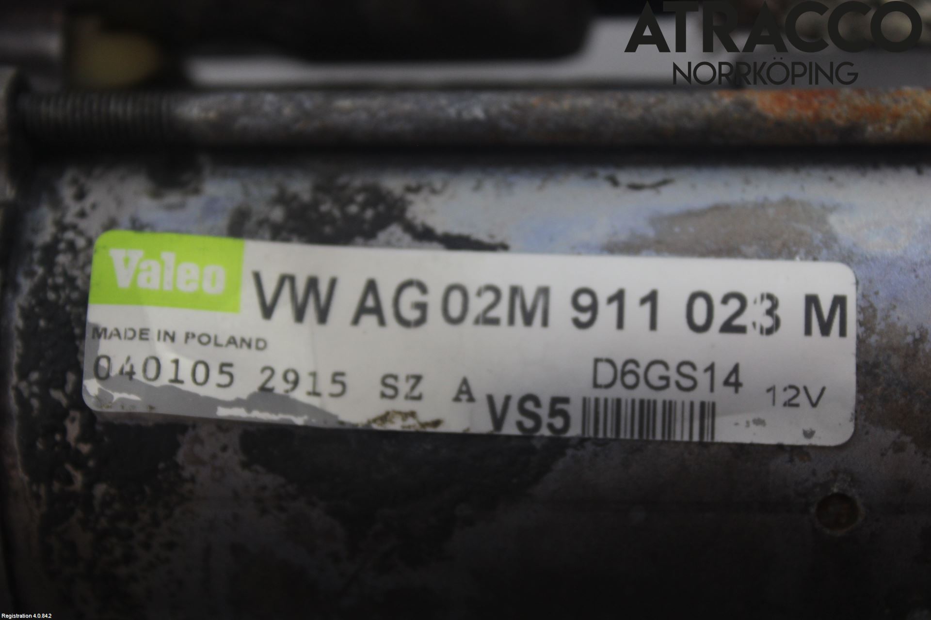 Volkswagen VW TOURAN 03-10 Startmotor