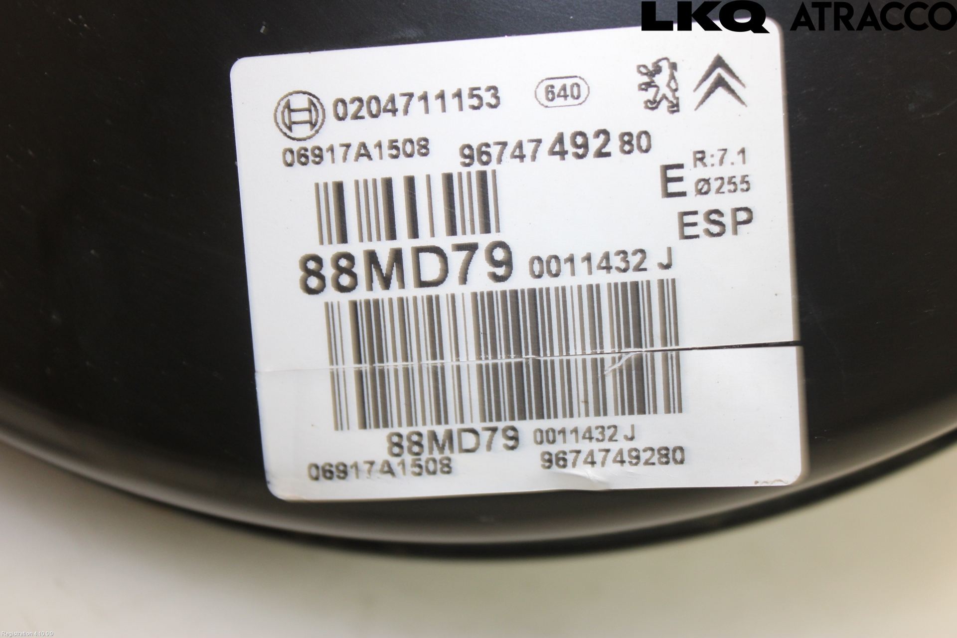 Citroen C4 II 11-18 Bremseservo