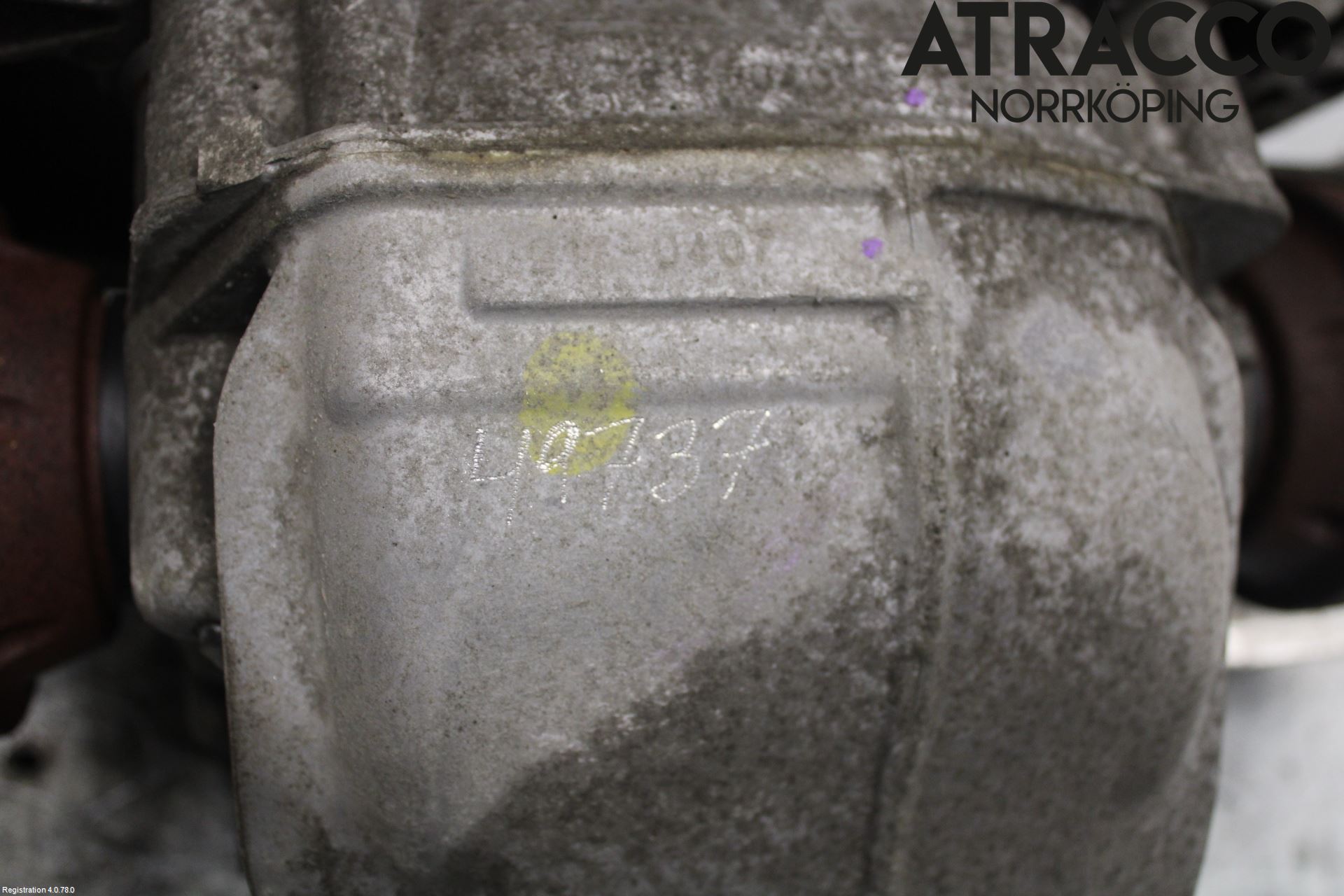 Audi A4 12-15 Bakaksel Kardang Bak -Diff