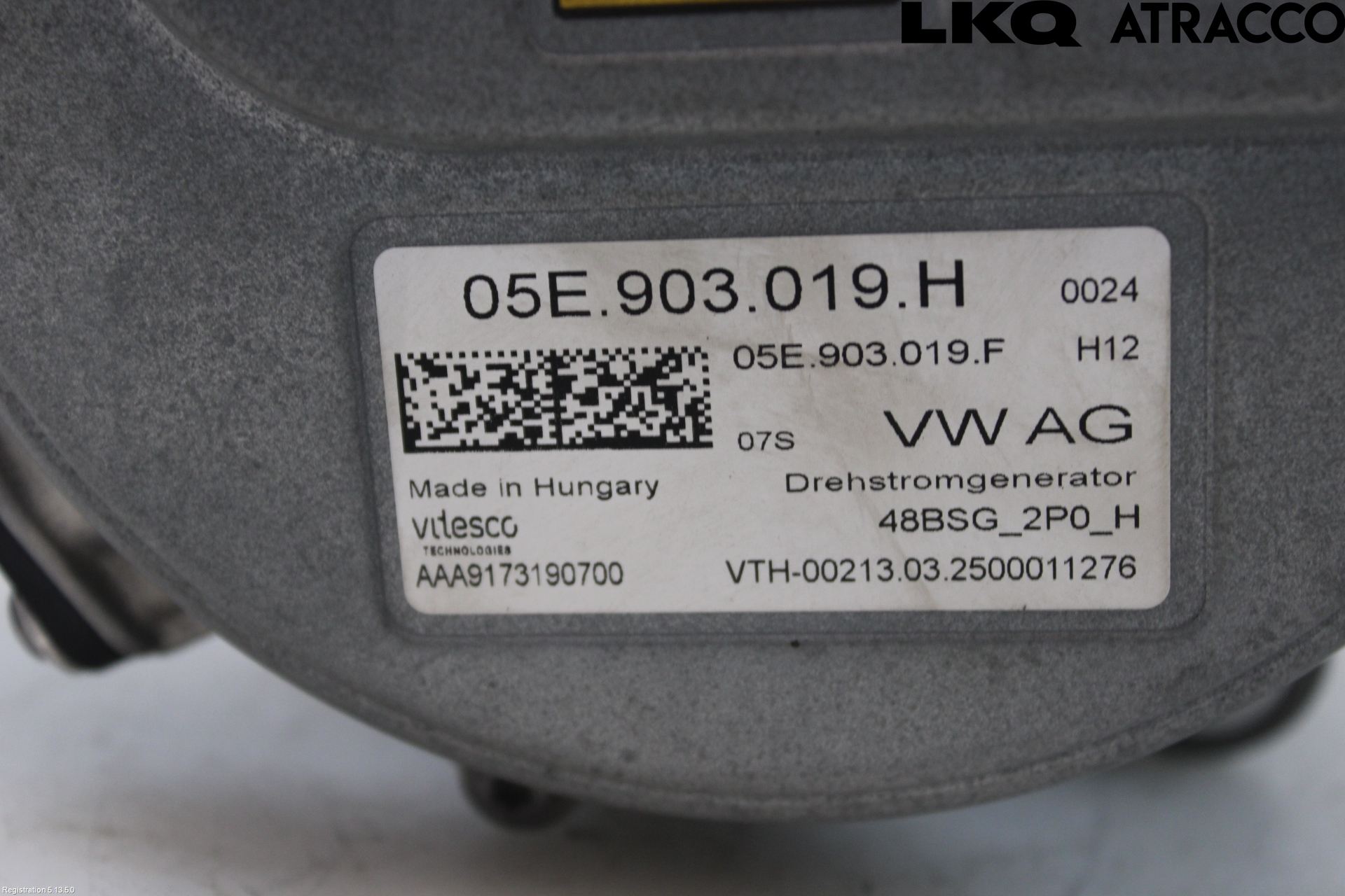 Audi A3/S3 8Y 21- Dynamo