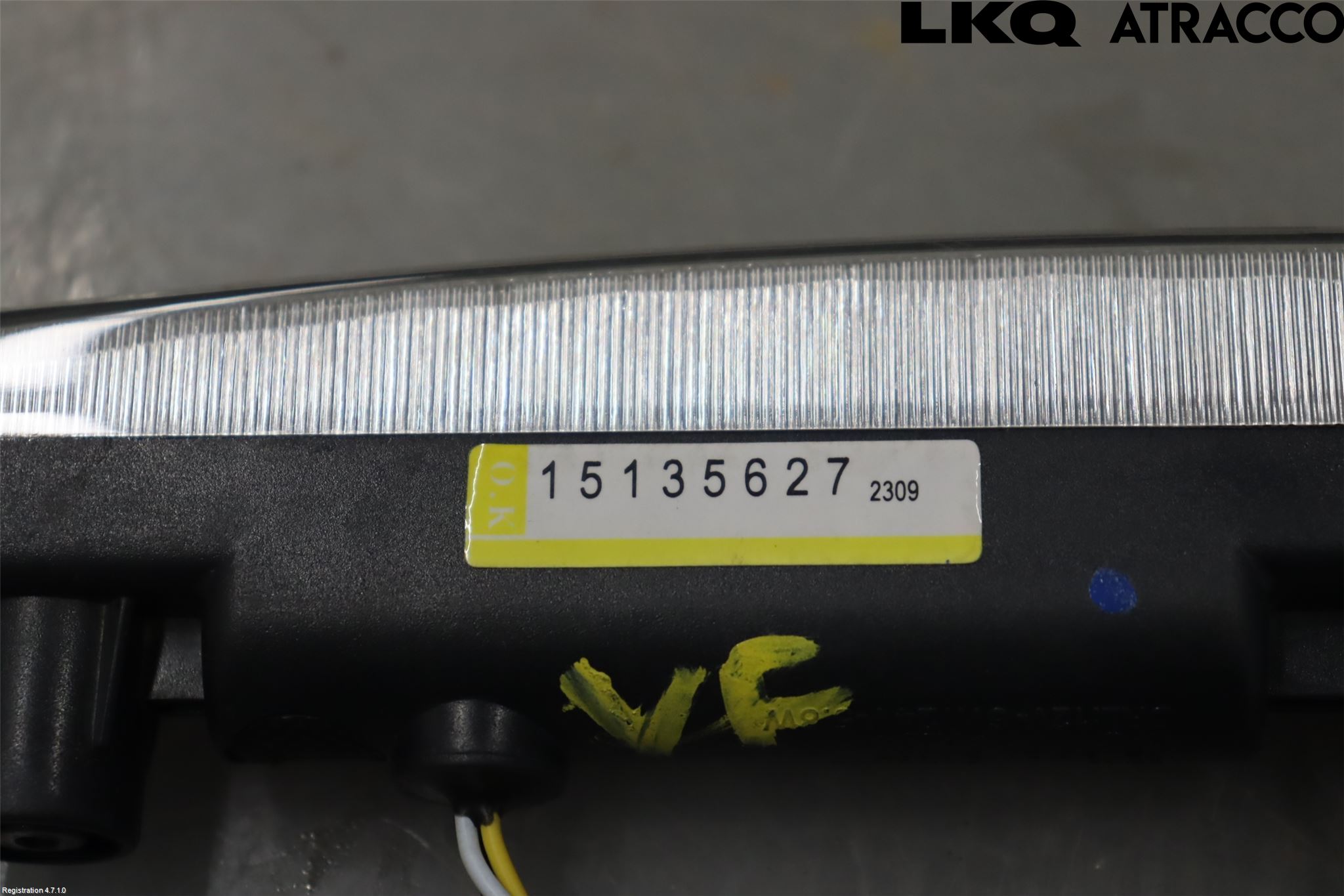 Mopedbil Ligier LIGIER JS 50 Frontlykt-Kurve-Tåkelys