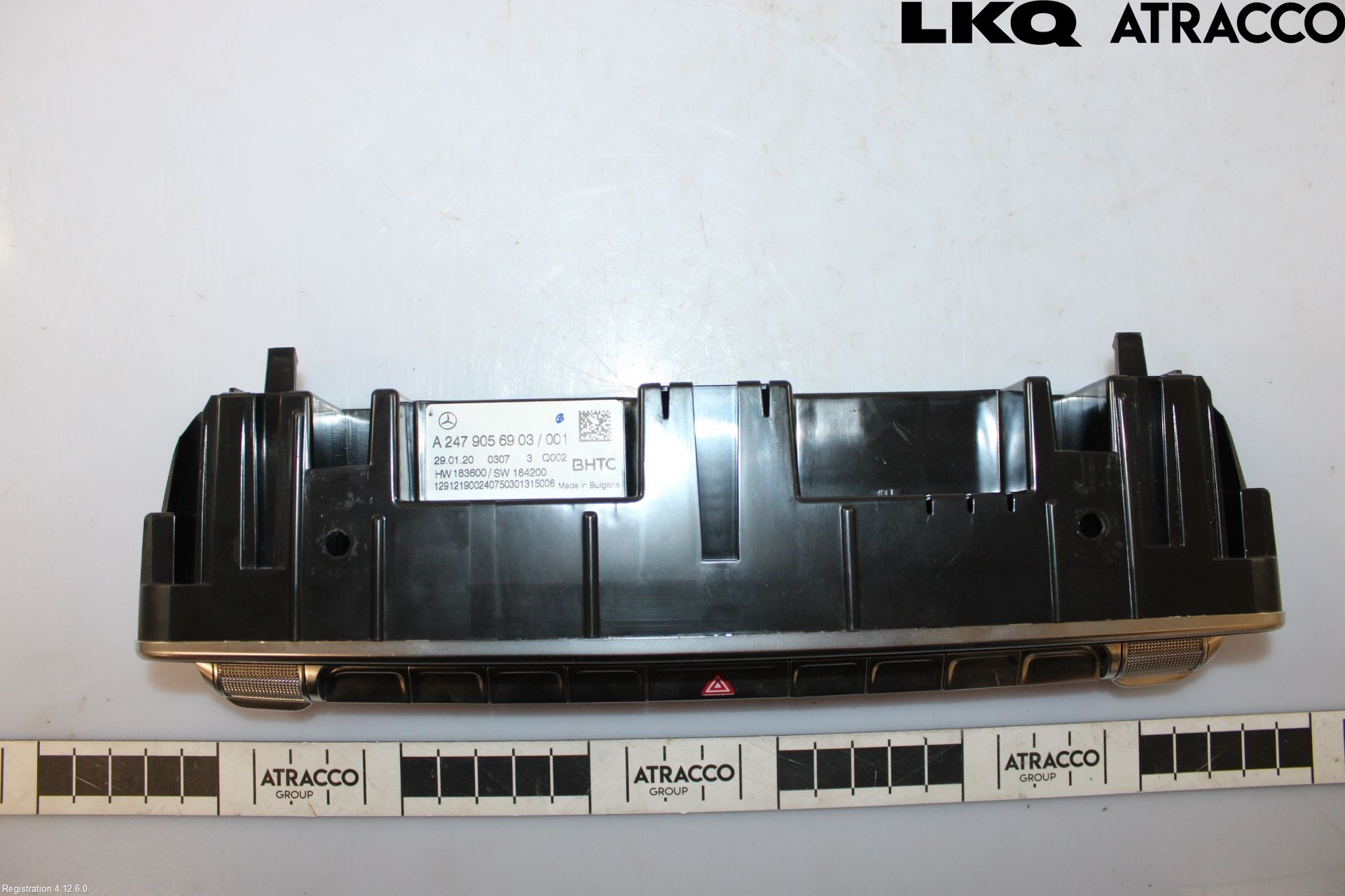 Mercedes-Benz MB A-KLASS (W177) 18- Varmeapparat Panel(Regulering)